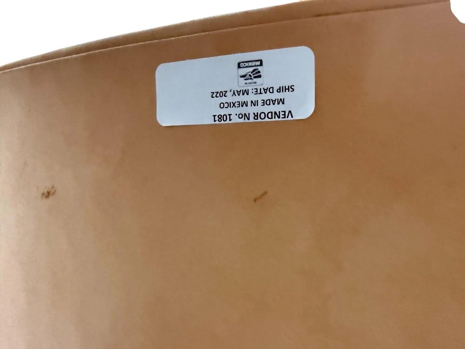 Sol & Luna Tan Leather and Iron Counter Stool - 8
