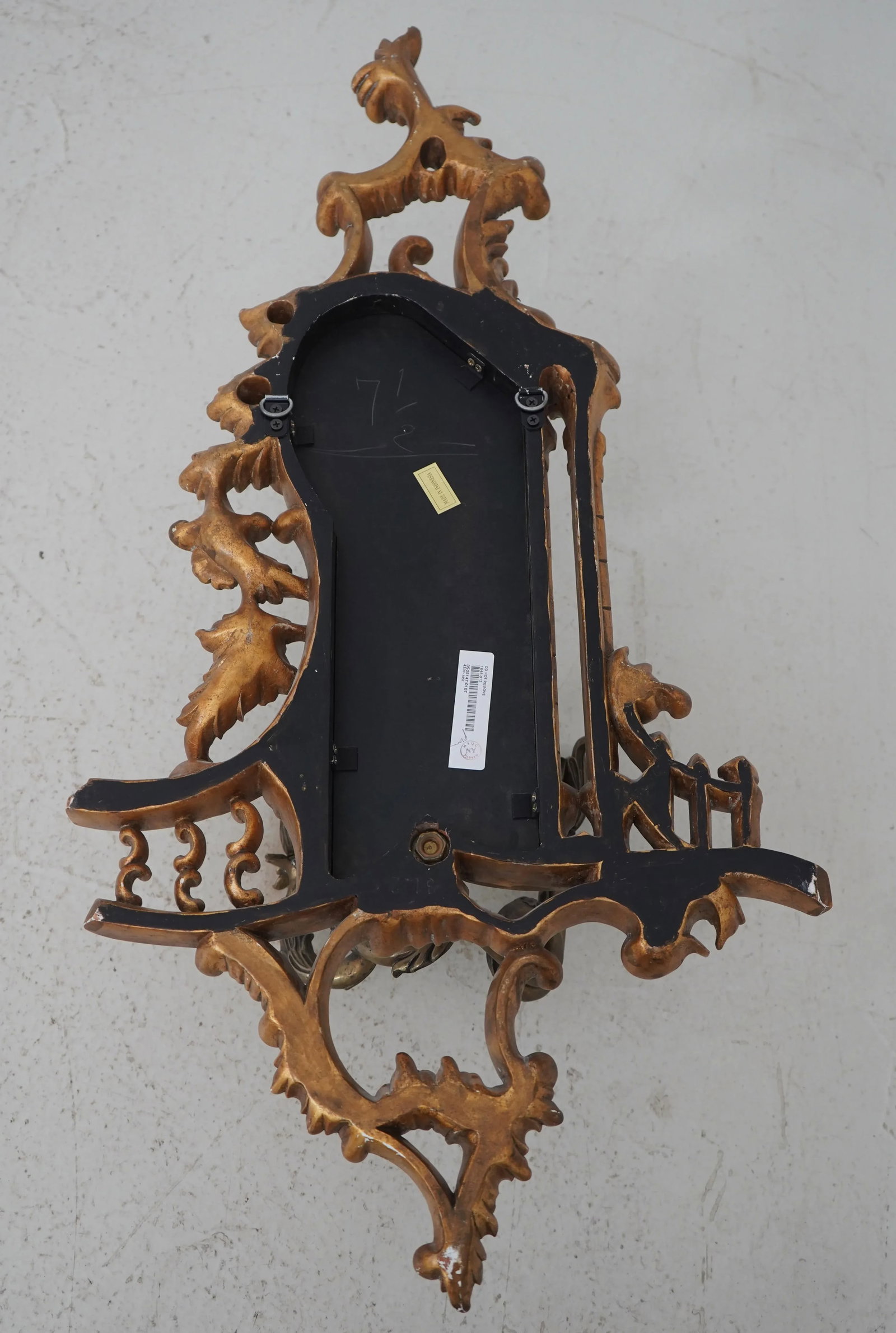 Pair Maitland Smith Chinese Chippendale Mirrored Wall Sconces - 11