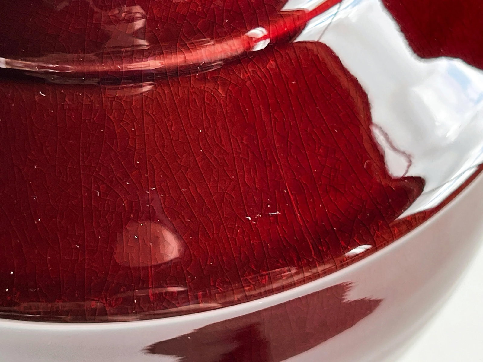 Early 20th C. Sang De Boeuf Oxblood Glazed Chinese Vase - 8