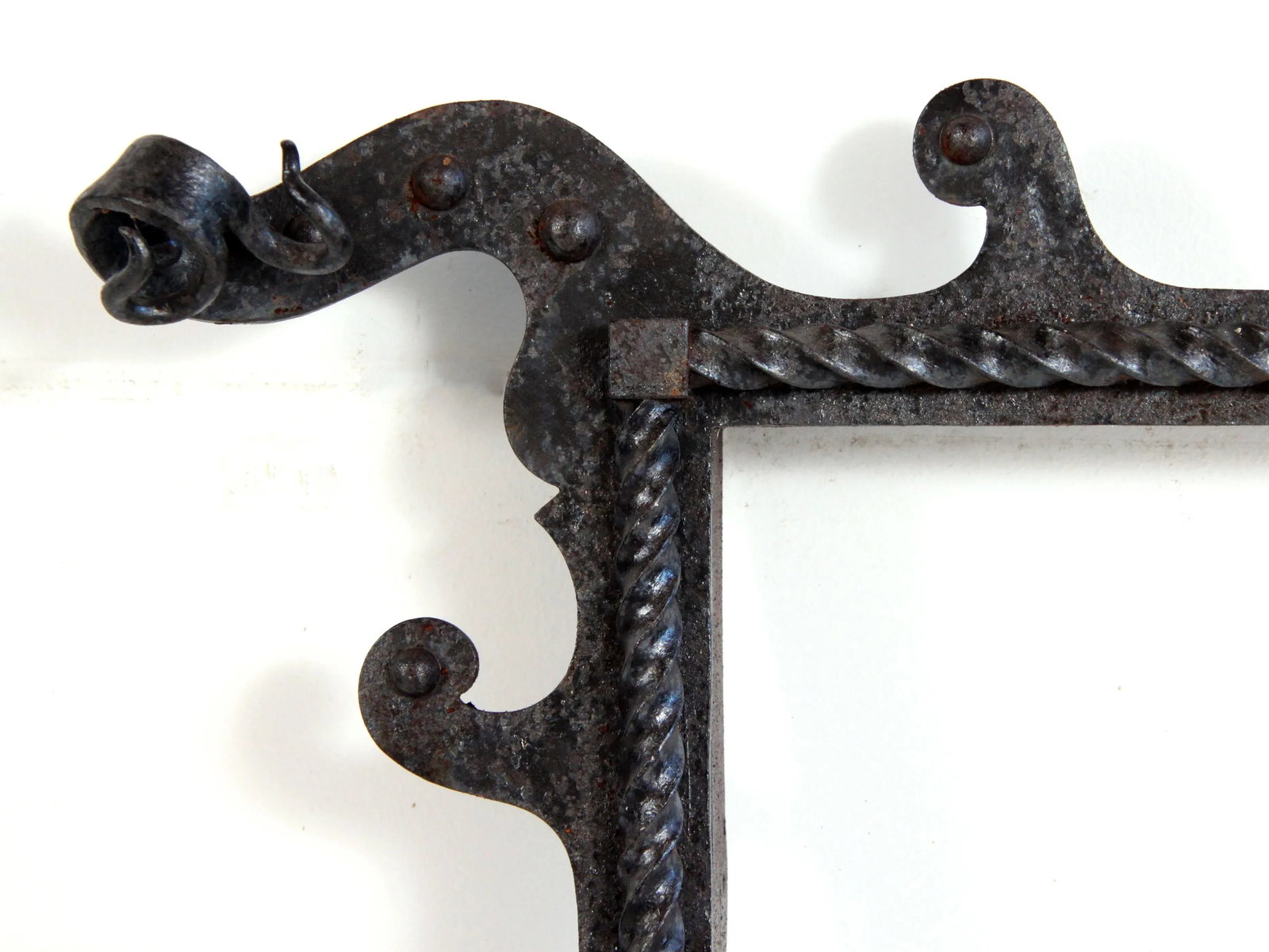 C.1900's Hand Wrought Iron Arts & Crafts Period Fireplace Surround - 2