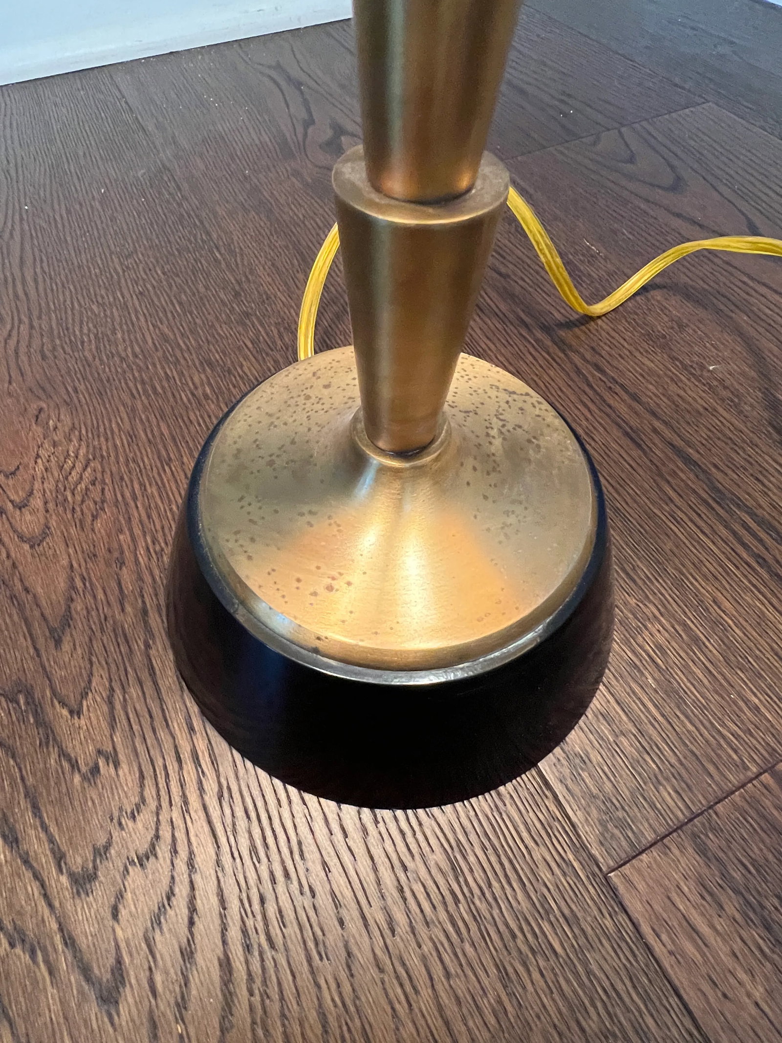 Global Views Brass Lamp With Brass Shade - 8