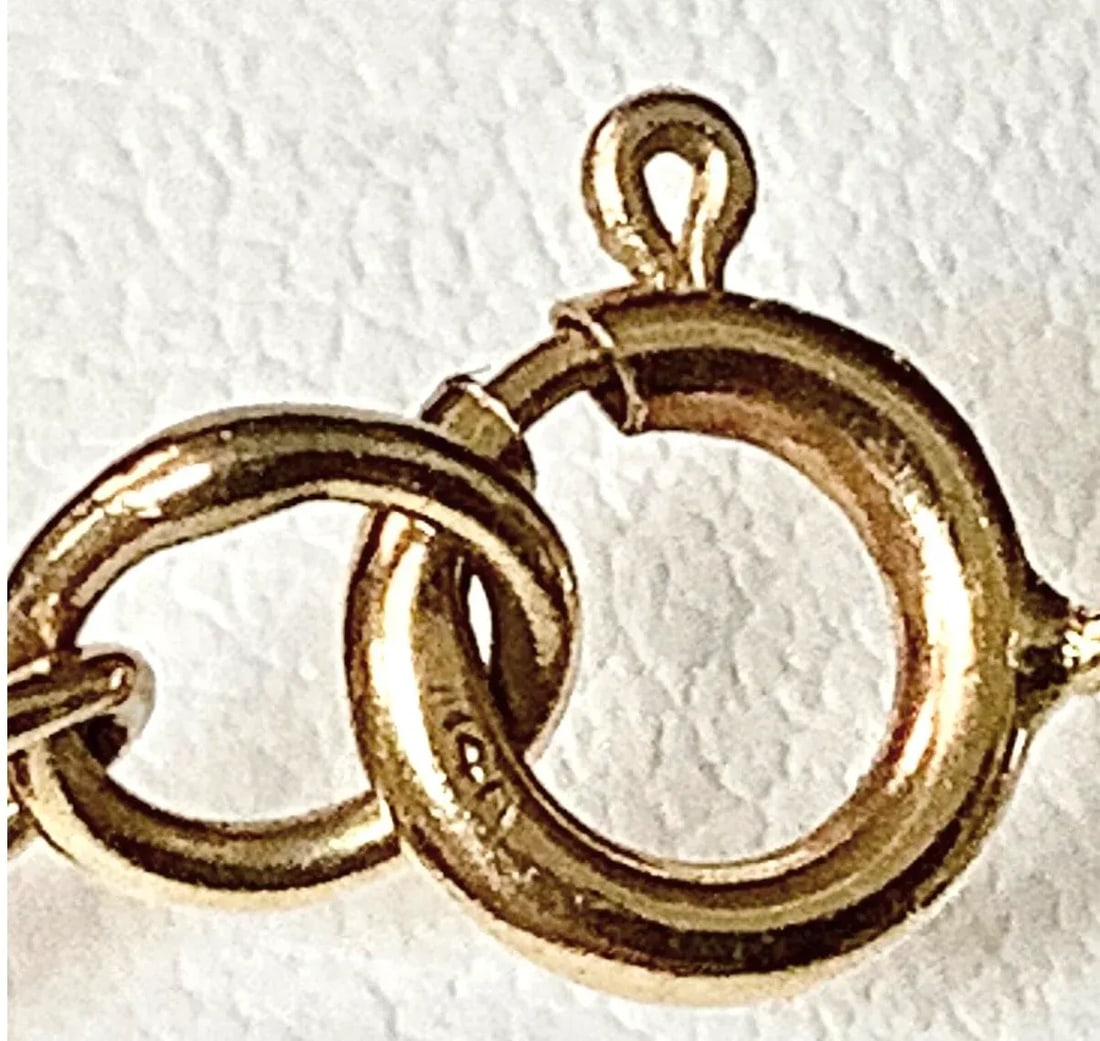 Vintage 14k Yellow Gold and Pearl Bracelet - 5