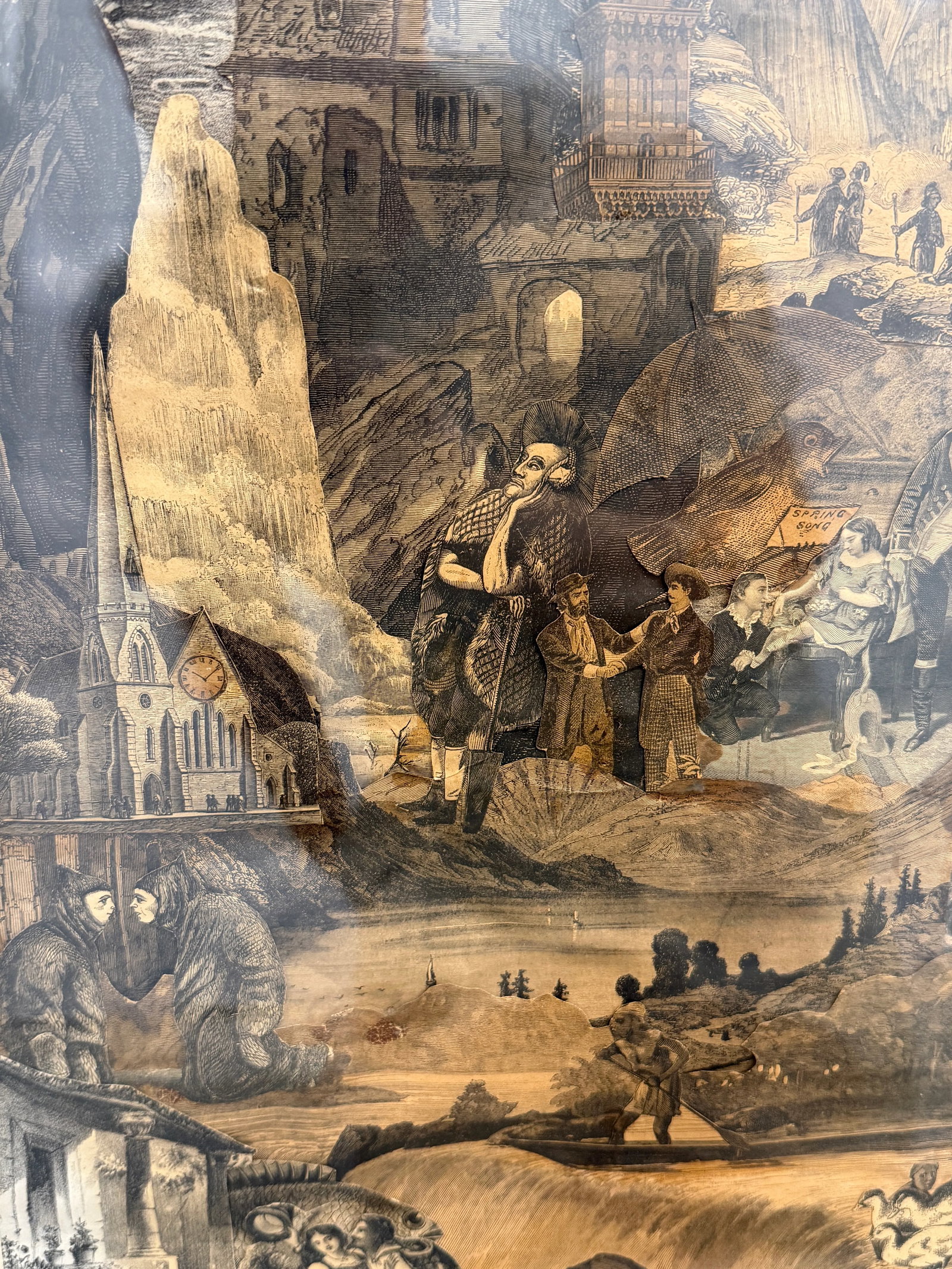 19th C, Decopauge "The Allegory of Civilization" Magnificent & Important Work - 18