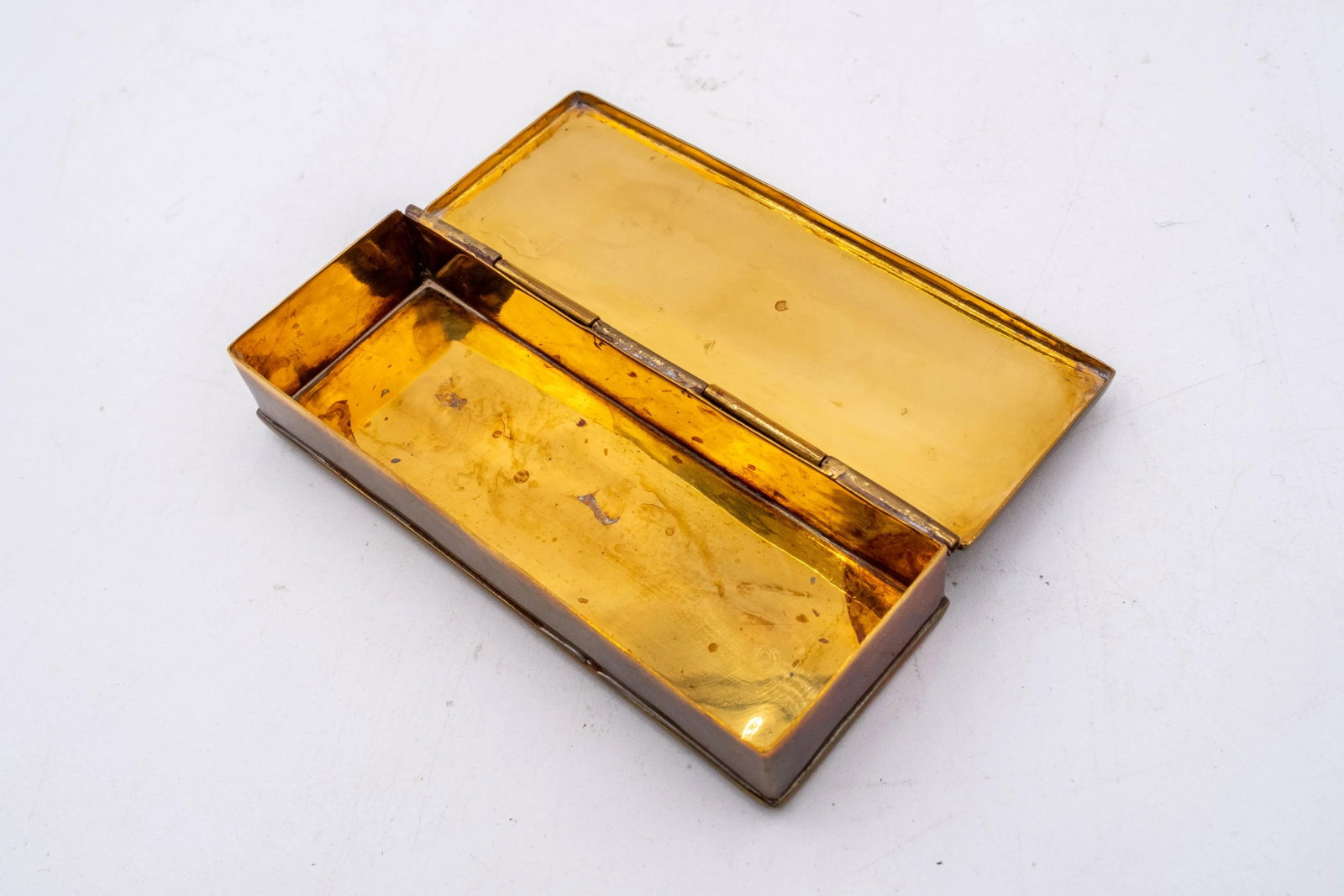 Set of 7 Mottahedeh Winterthur Brass Pill Boxes and Colonial Williamsburg Candle Snuff - 14