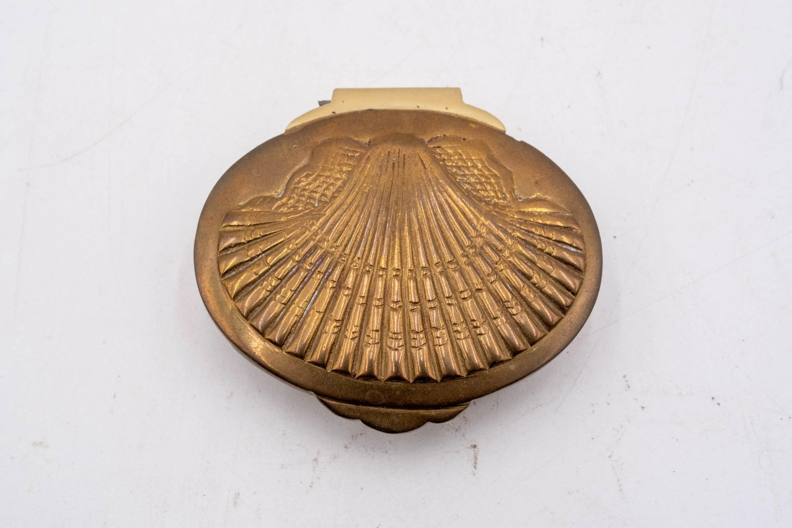 Set of 7 Mottahedeh Winterthur Brass Pill Boxes and Colonial Williamsburg Candle Snuff - 6
