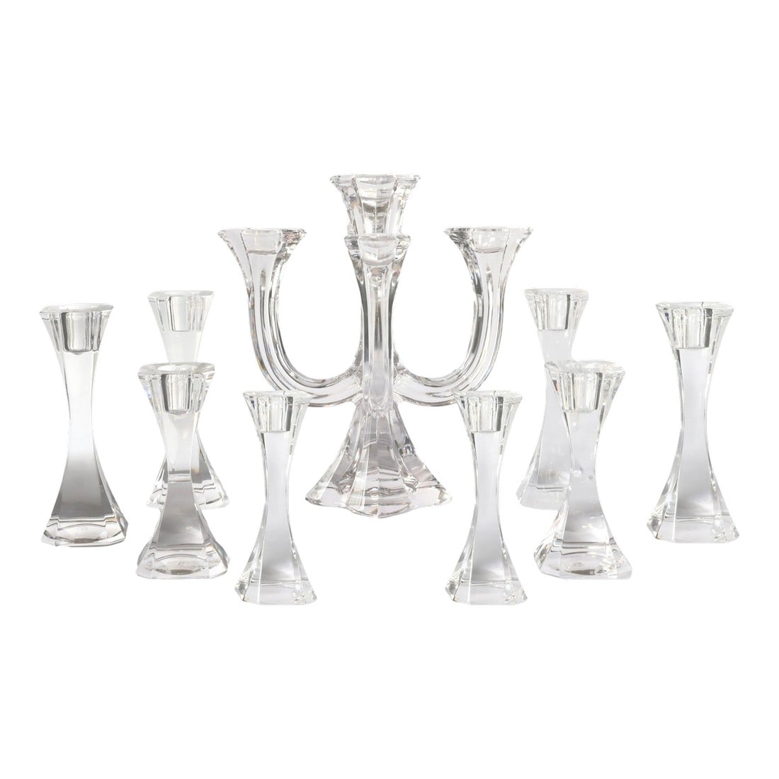 Villeroy & Boch Crystal Candleholder Set (1 of 5)
