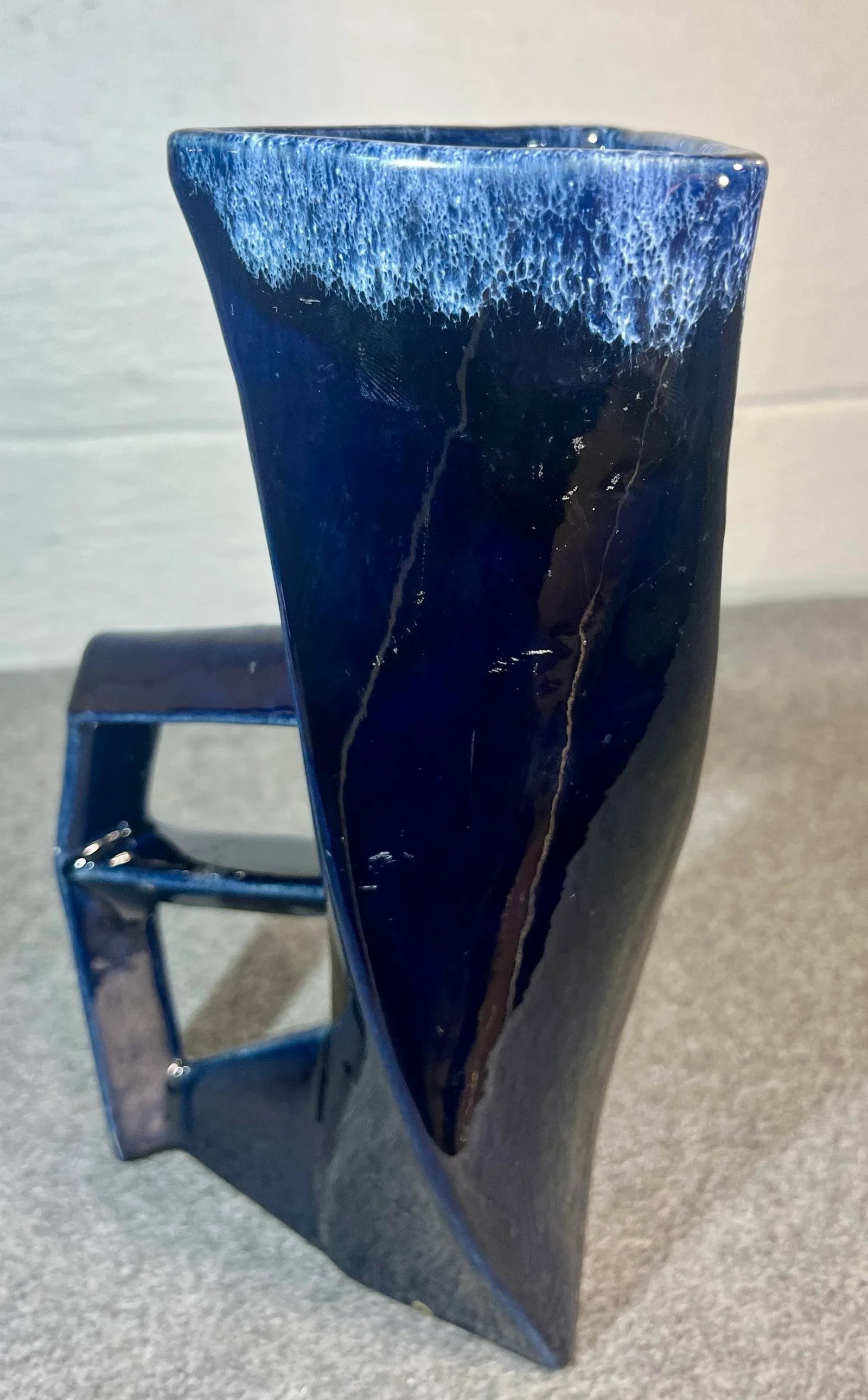 Vintage Van Briggle Drip Glaze Art Pottery Vase - 4