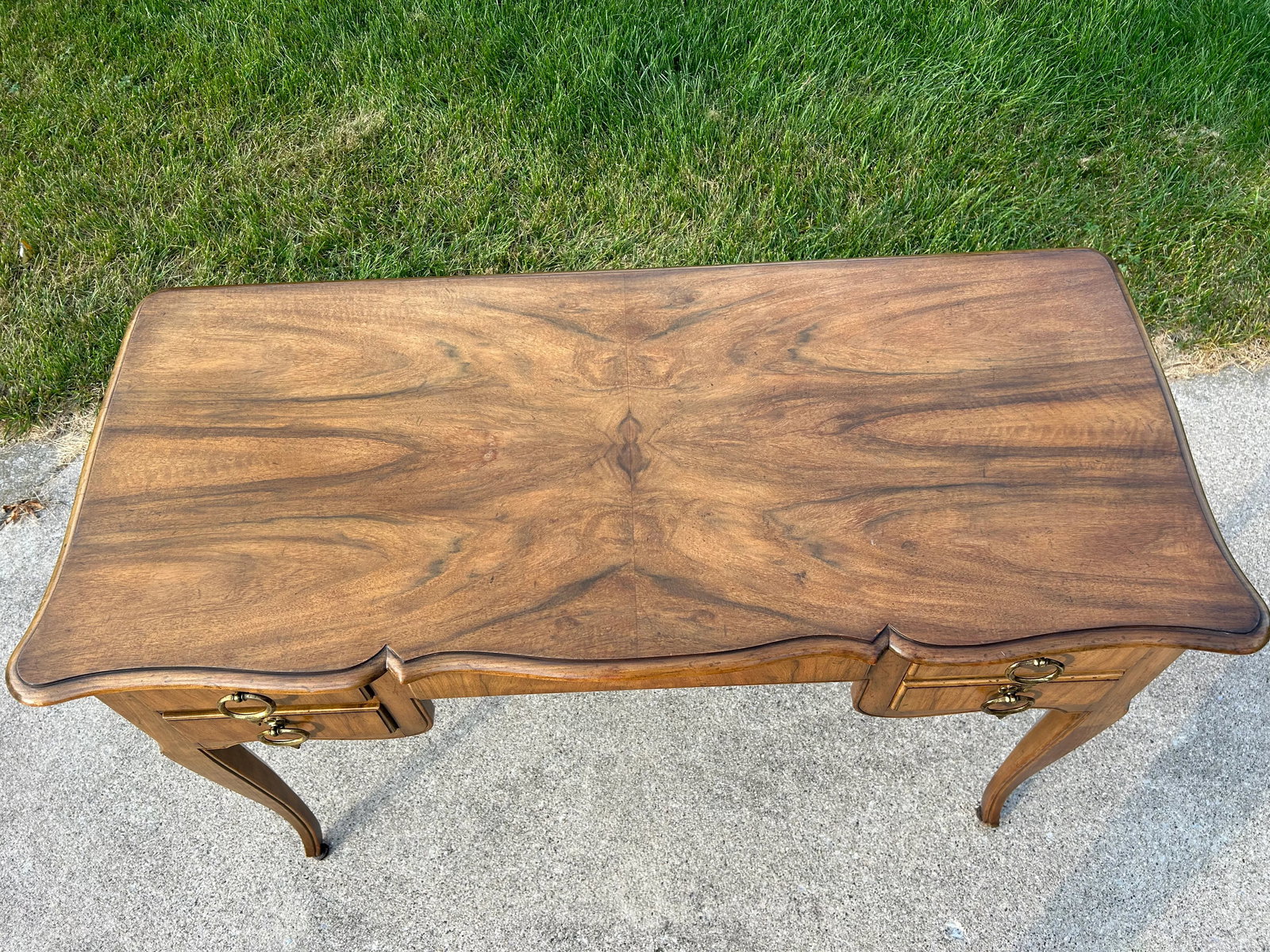 Vintage Mid-Century French Louis XV Directoire Writing Desk by Baker Furniture - 6
