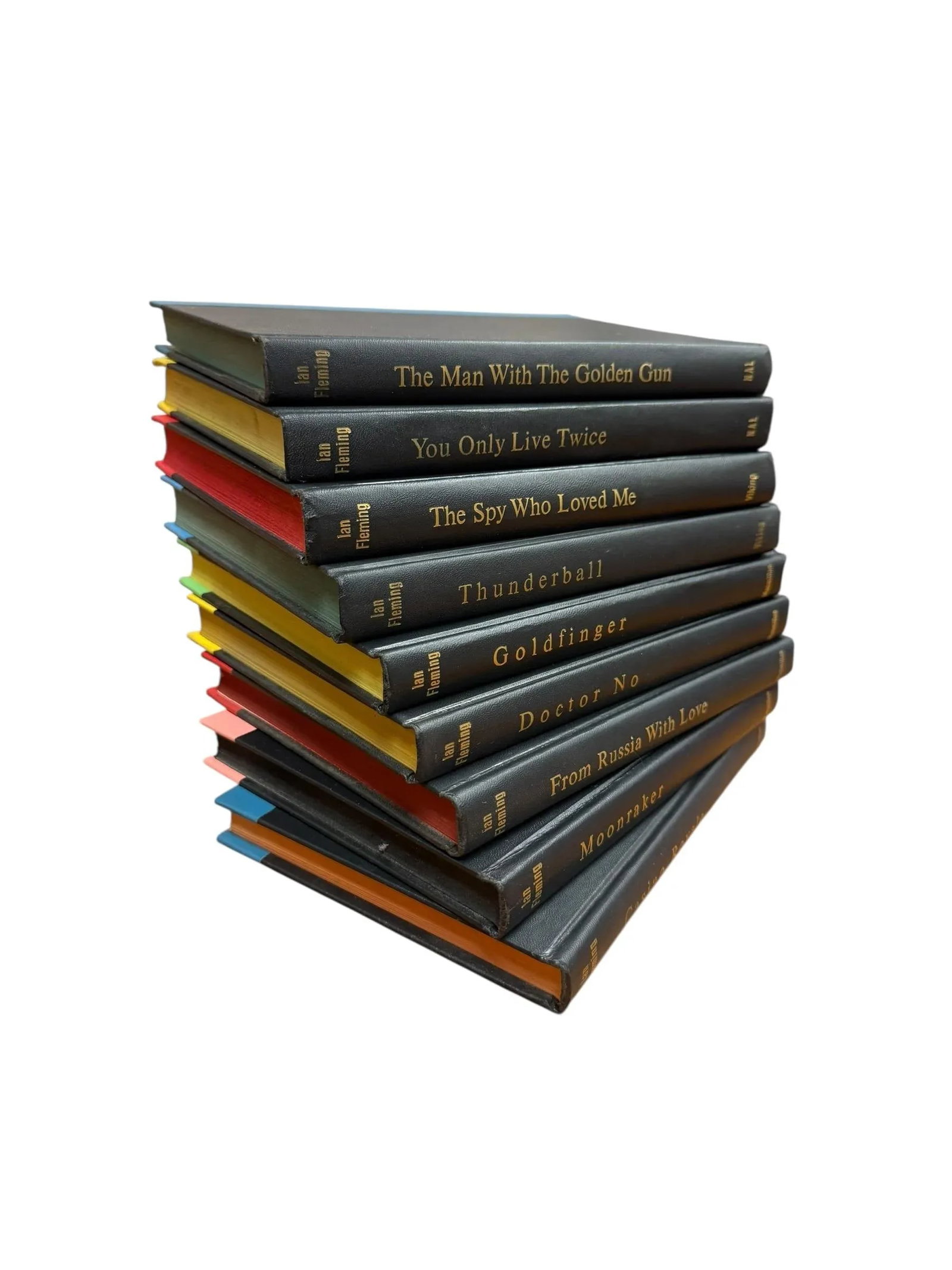 1950s Complete Set of 9 James Bond Hardcover Books by Ian Fleming - 7