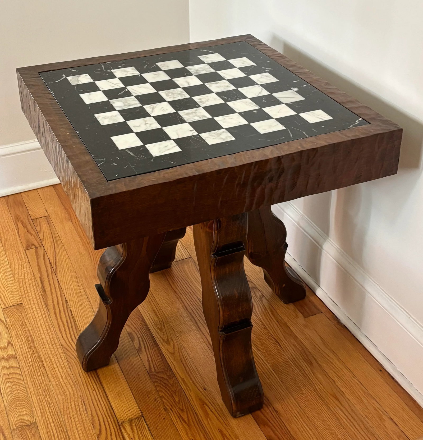 20th Century Italian Chess Game Table, Custom Made - 2