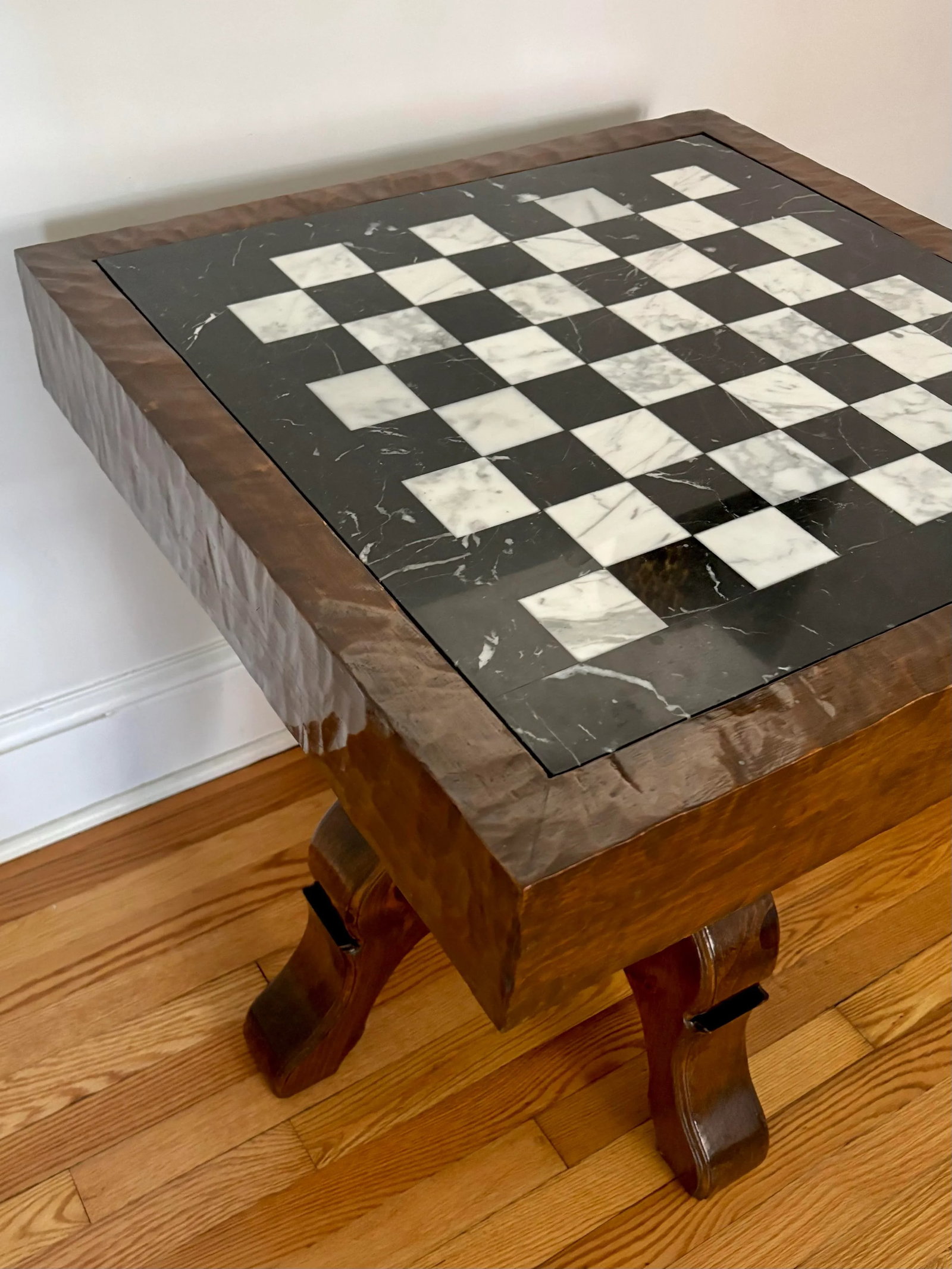 20th Century Italian Chess Game Table, Custom Made - 3