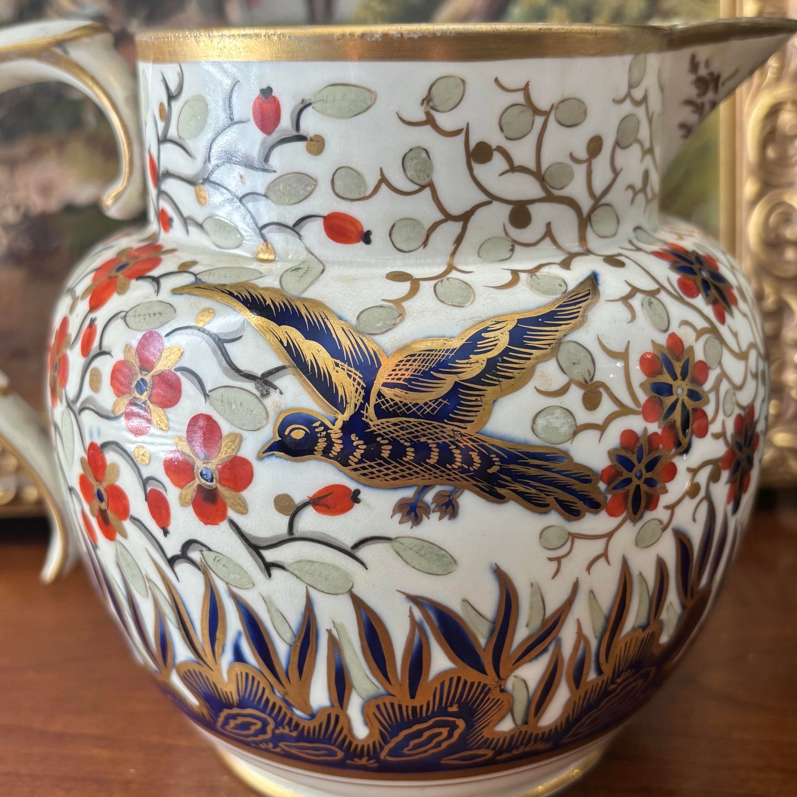 19th Century Imari Style Ironstone Pitcher - 2