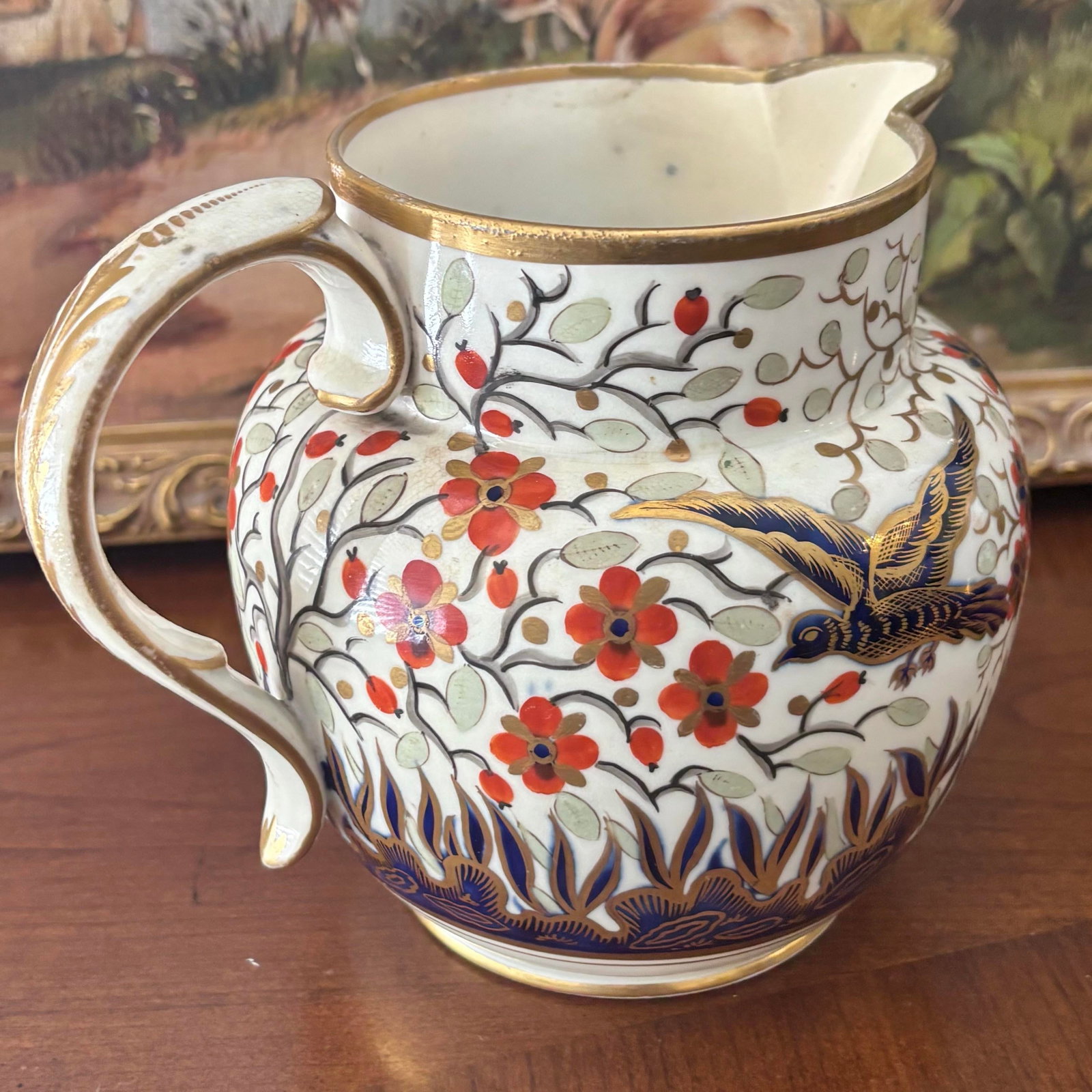 19th Century Imari Style Ironstone Pitcher - 3