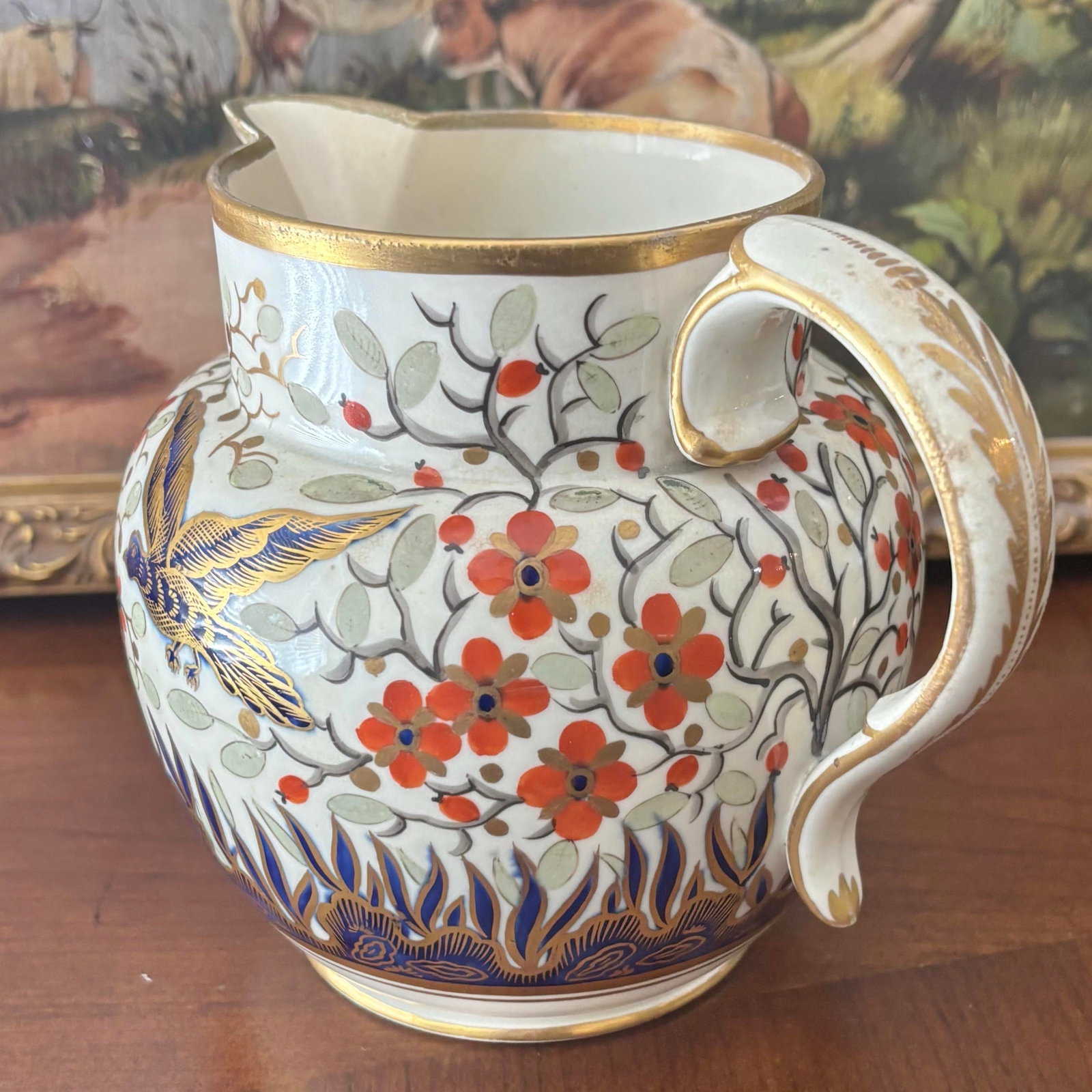 19th Century Imari Style Ironstone Pitcher - 5