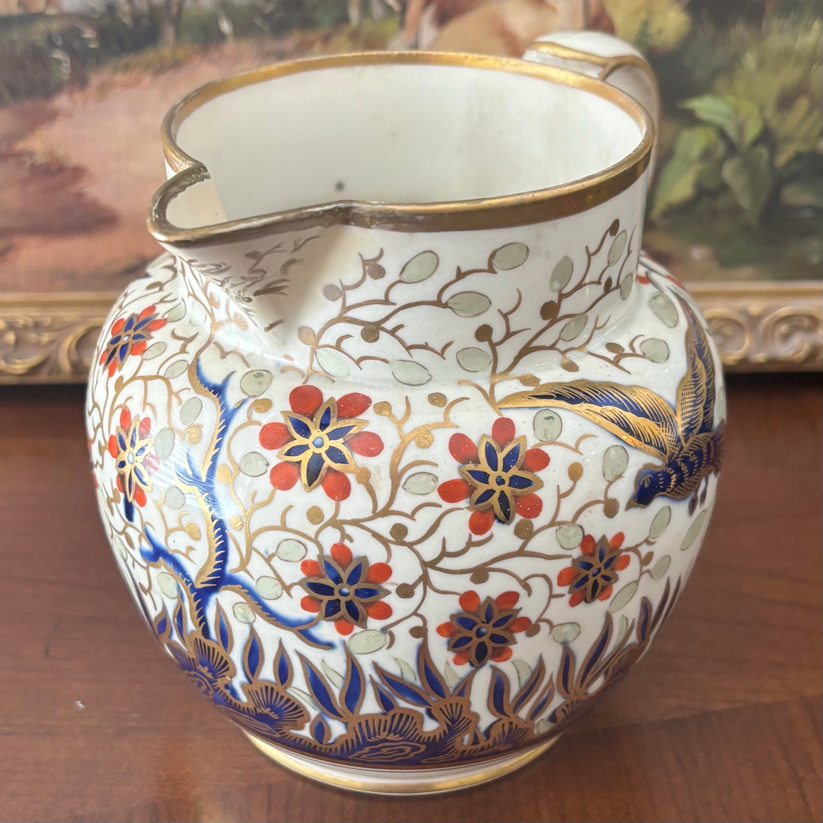 19th Century Imari Style Ironstone Pitcher - 7