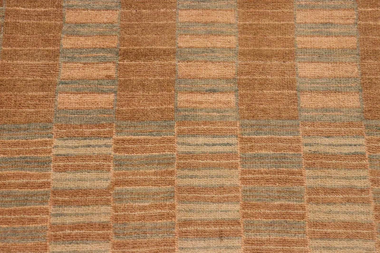 1980s 1980s Boho Chic Gabbeh Brown/Beige Wool Rug - 10'0" X 13'4" - 5