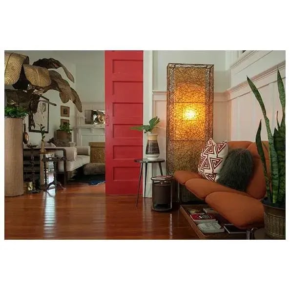 1970s, Mid-Century Modern Tubular Chrome Sofa by Allsteel in Orange - 8
