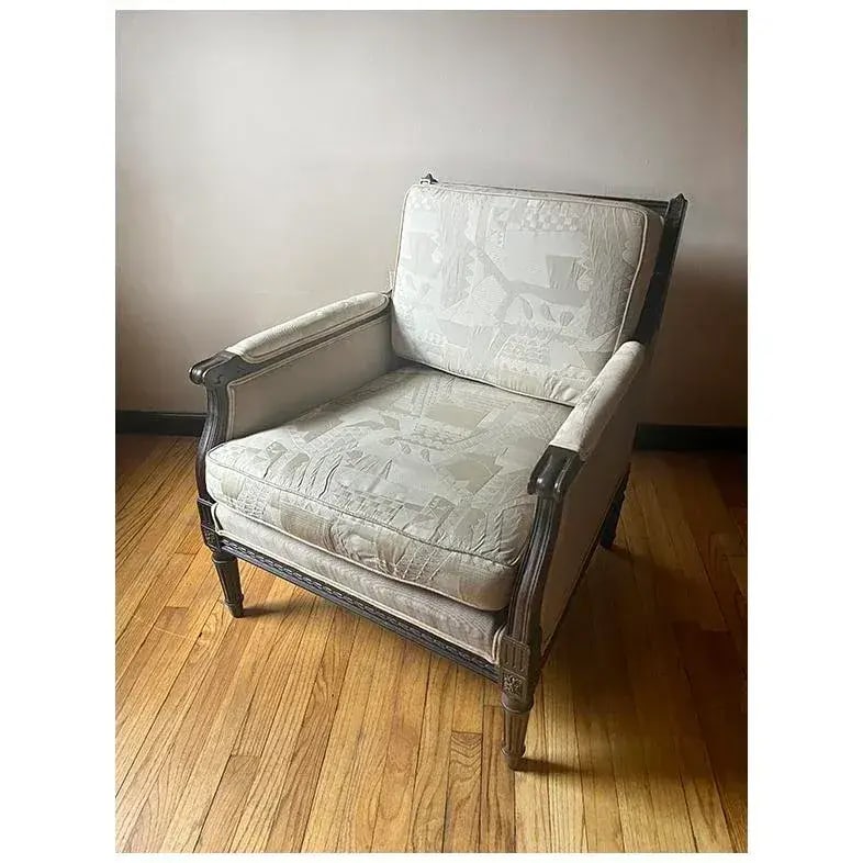 Early 20th Century Louis XVI Bergère Chair - 4