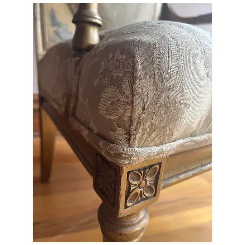 Early 20th Century French Louis XVI Style Neoclassical Arm Chair - 6