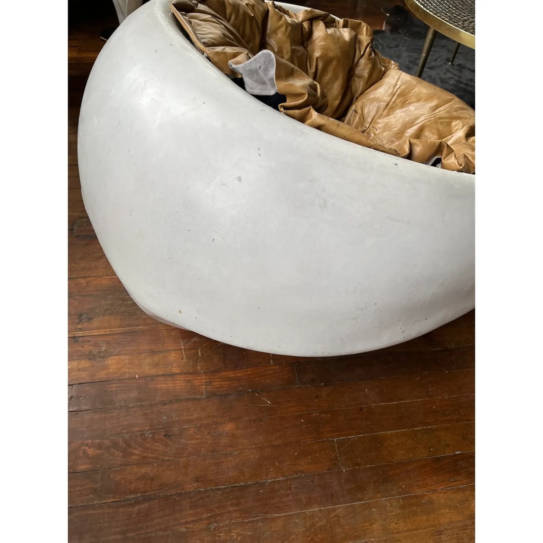 1960s Mid-Century Modern Pod Chair Attributed to Mario Sabot - 6