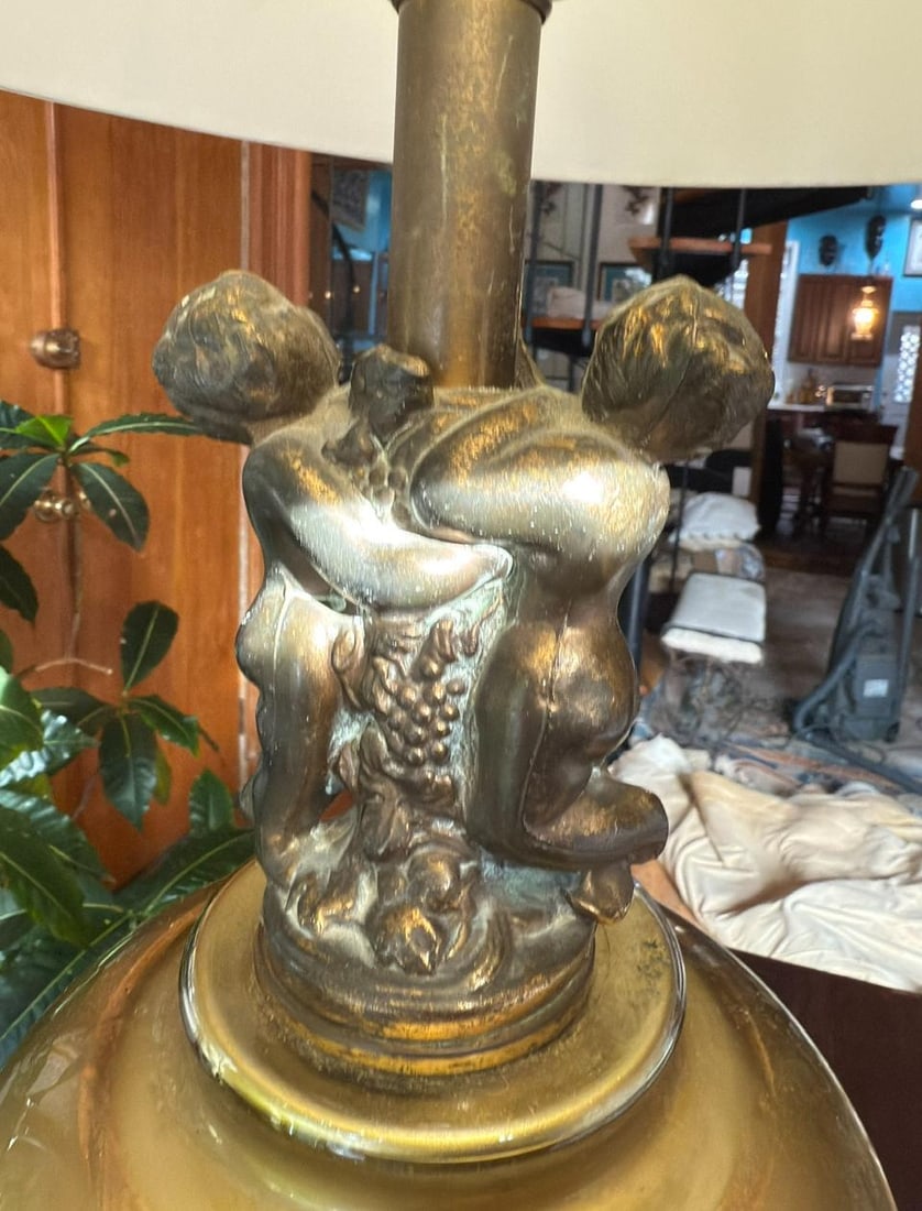 1950s Hollywood Regency Style Table Lamp - 5