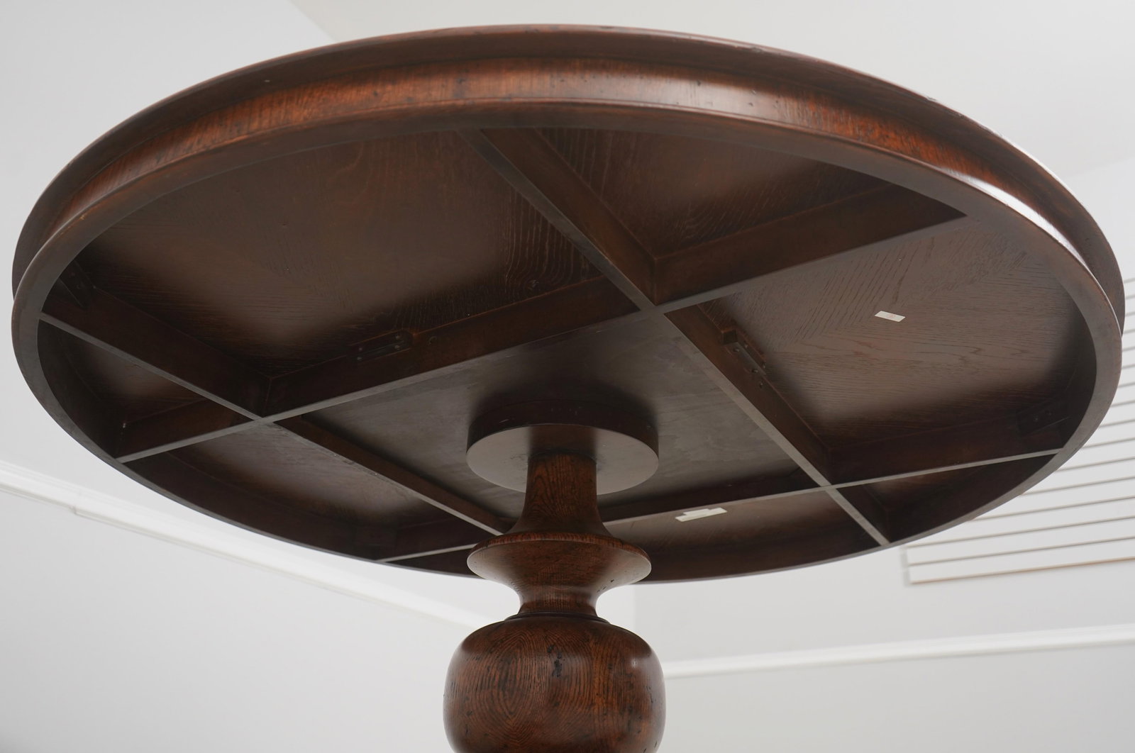Theodore Alexander Althorp Collection Round Oak Dining Table - 13