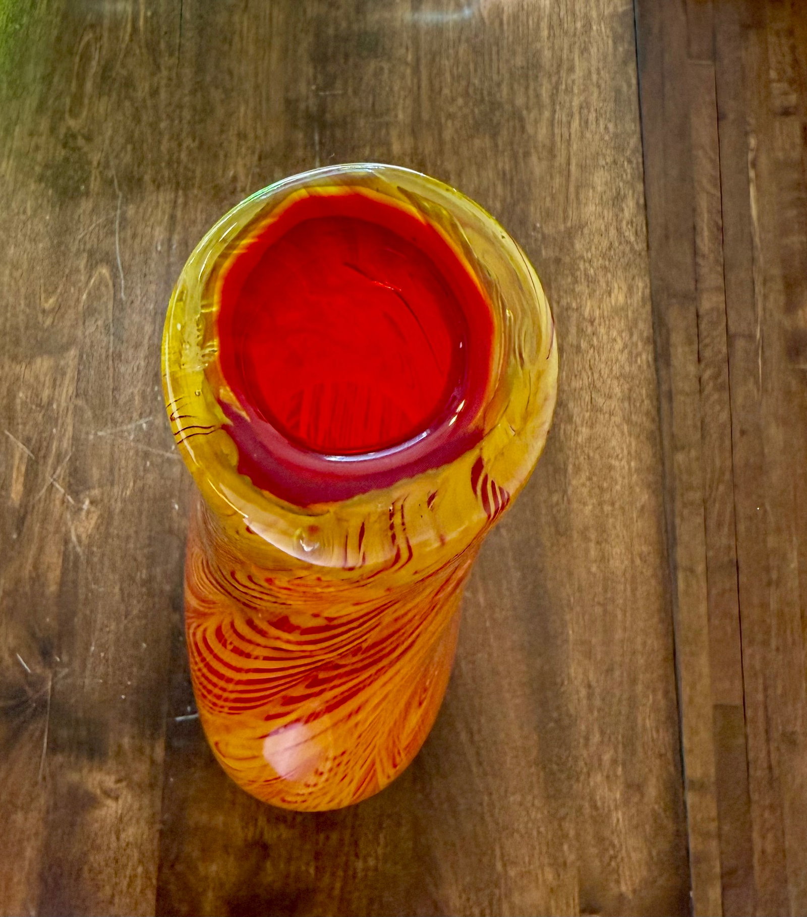1970s Alexander Kalifano Art Glass Vase - 13