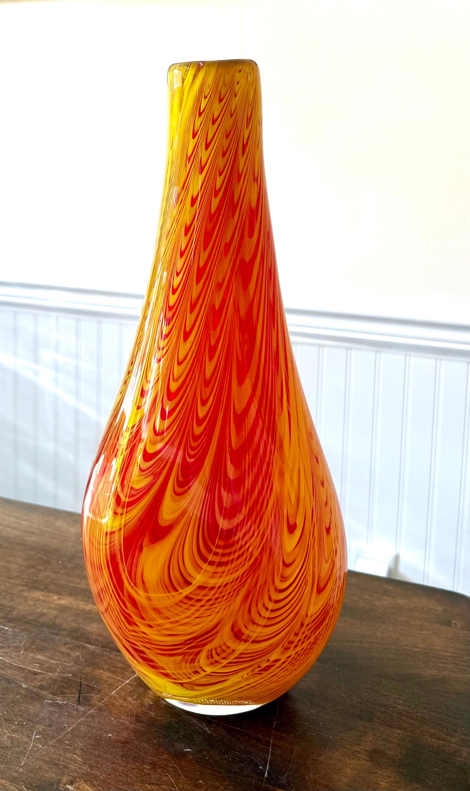 1970s Alexander Kalifano Art Glass Vase - 3
