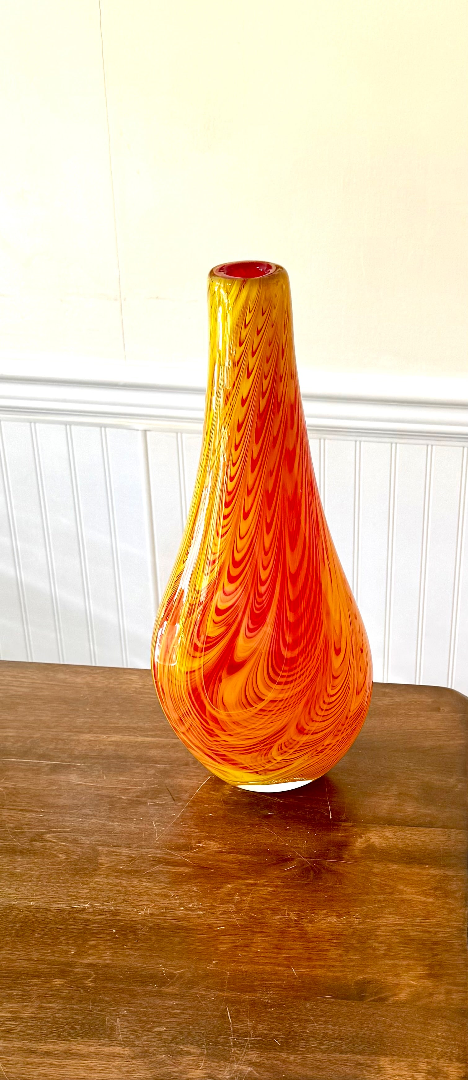 1970s Alexander Kalifano Art Glass Vase - 6