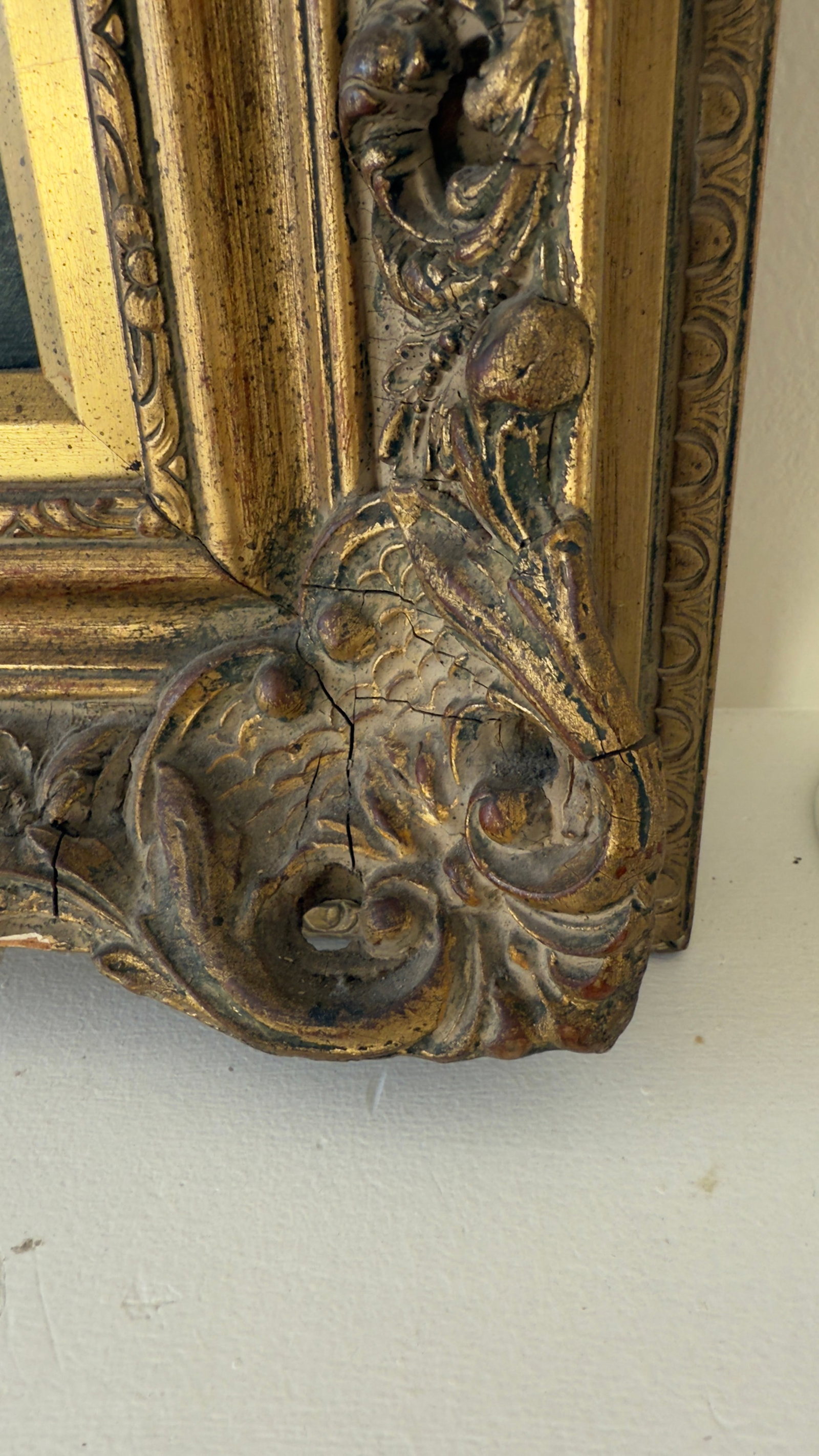 1950s, Mid-Century Venetian Veduta Oil on Canvas Painting of San Marco, Venice, in Gilt Frame - 17