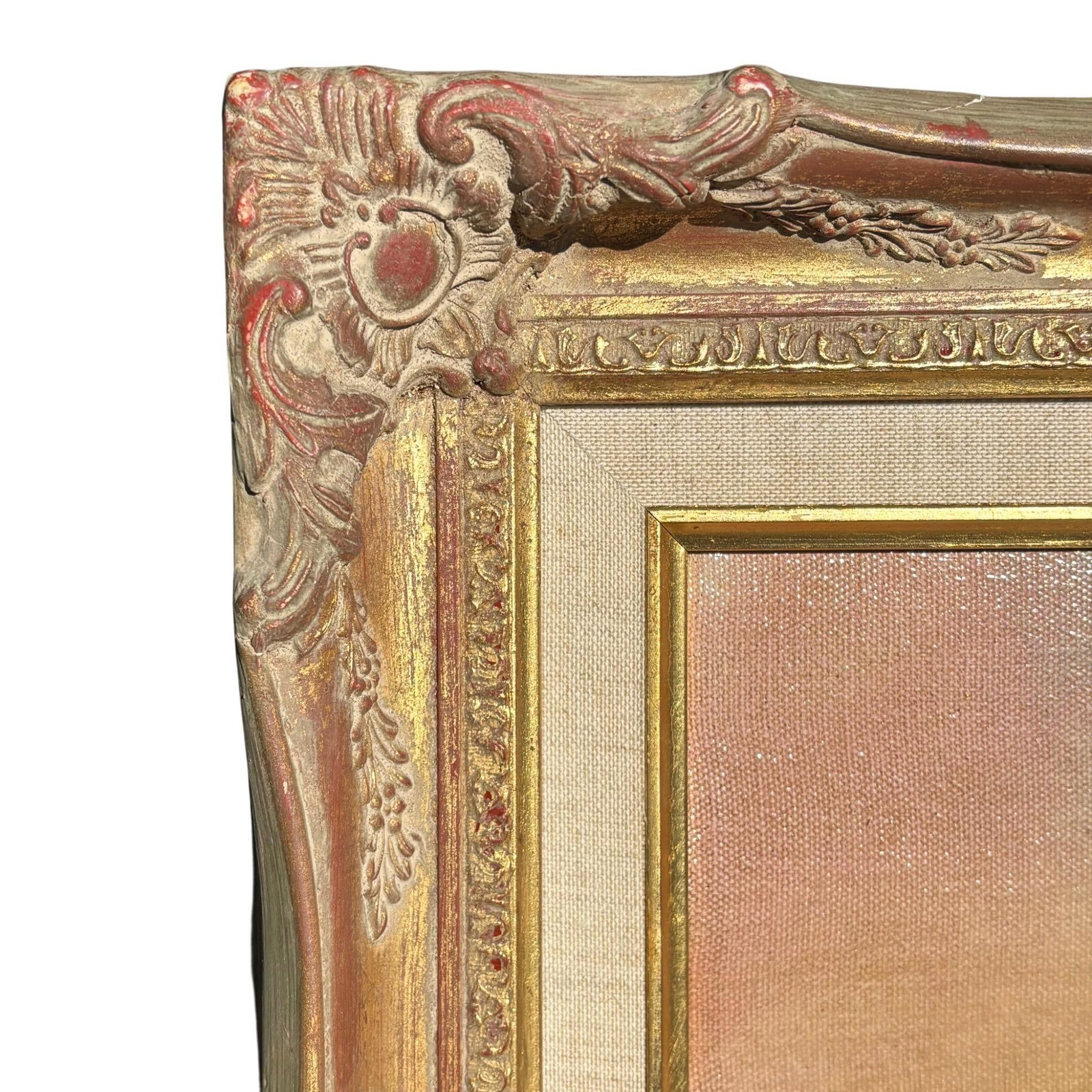 Fruit Still Life Oil Painting in Ornate Gilt Frame, Signed - 4