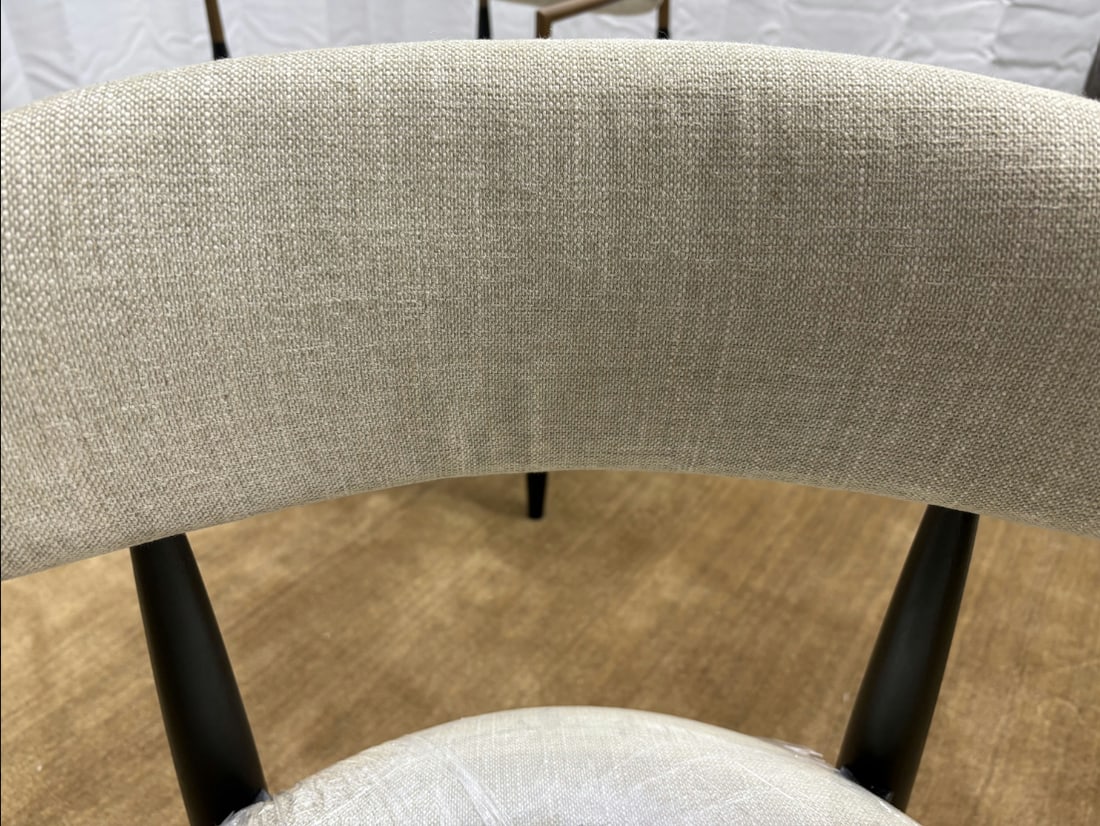 Set of Two Arhaus Jagger Dining Arm Chairs - 16