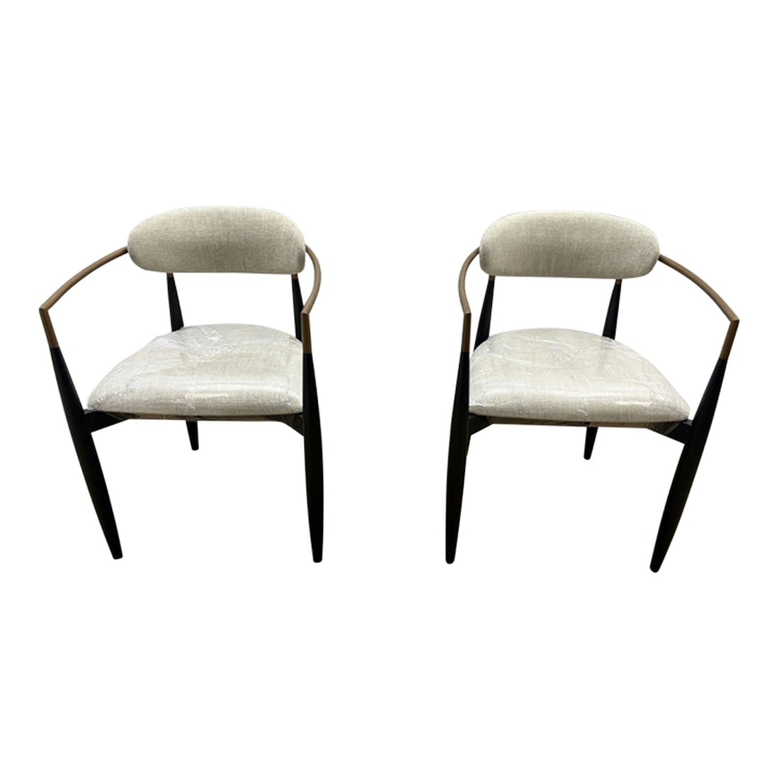 Set of Two Arhaus Jagger Dining Arm Chairs (1 of 18)