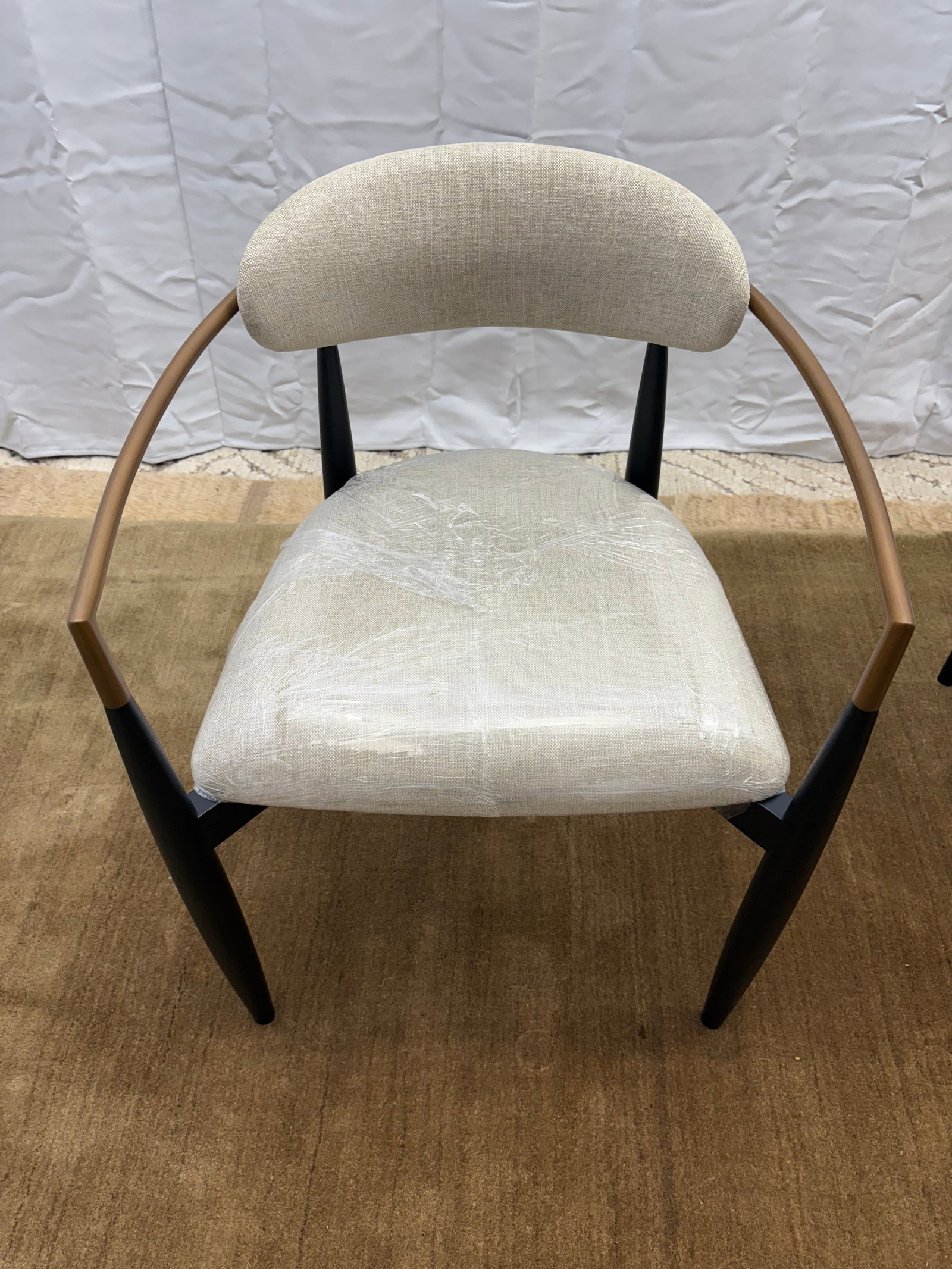Set of Two Arhaus Jagger Dining Arm Chairs - 6