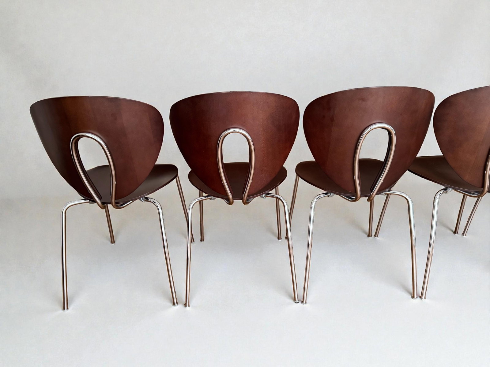 Set of Six Vintage Stua Globus Chairs by Jesús Gasca, Spain, 2004 - 2