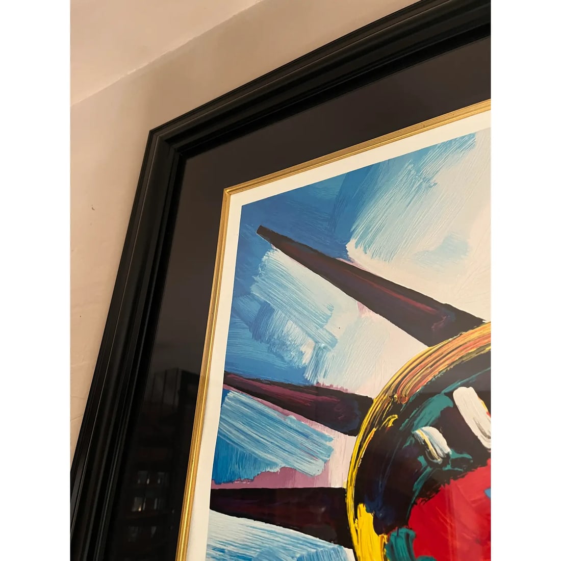 Late 20th Century Peter Max, "Liberty Head" Serigraph Ini Color, Signed - 11
