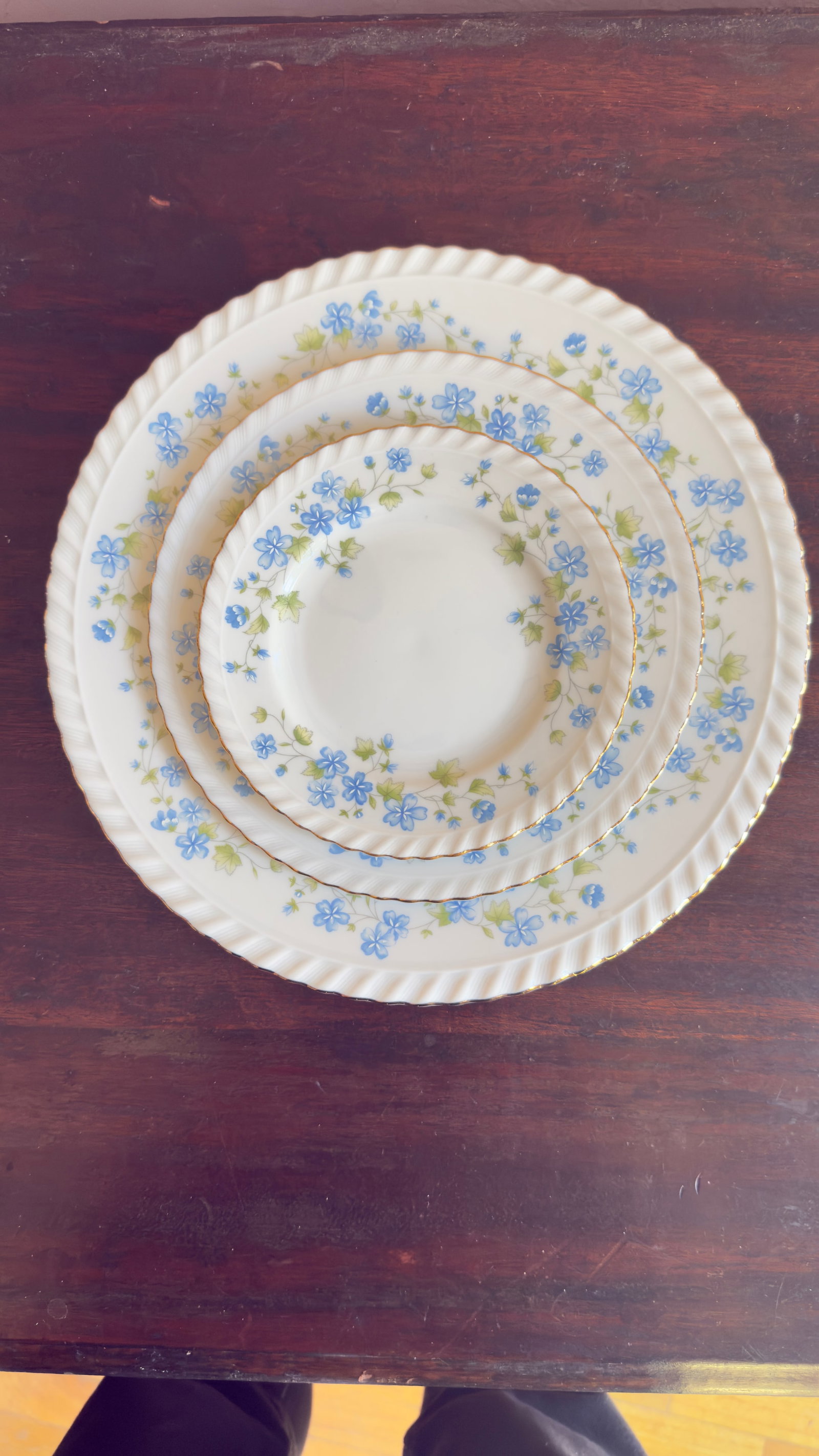 Mid-20th Century K&a Krautheim Selb Bavaria Porcelain Dinner Service for 12 – Cellini Line, - 5