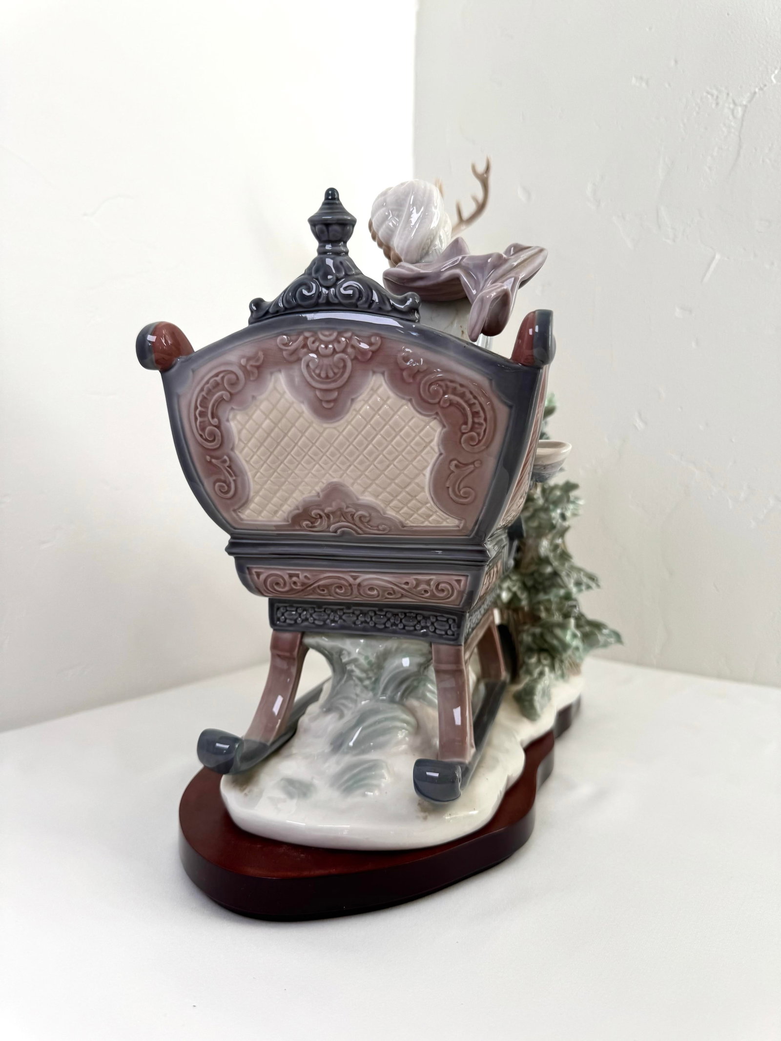 LladrÃ³ "Winter Wonderland" #1429 – Rare Christmas Reindeer & Sleigh Figurine - 8