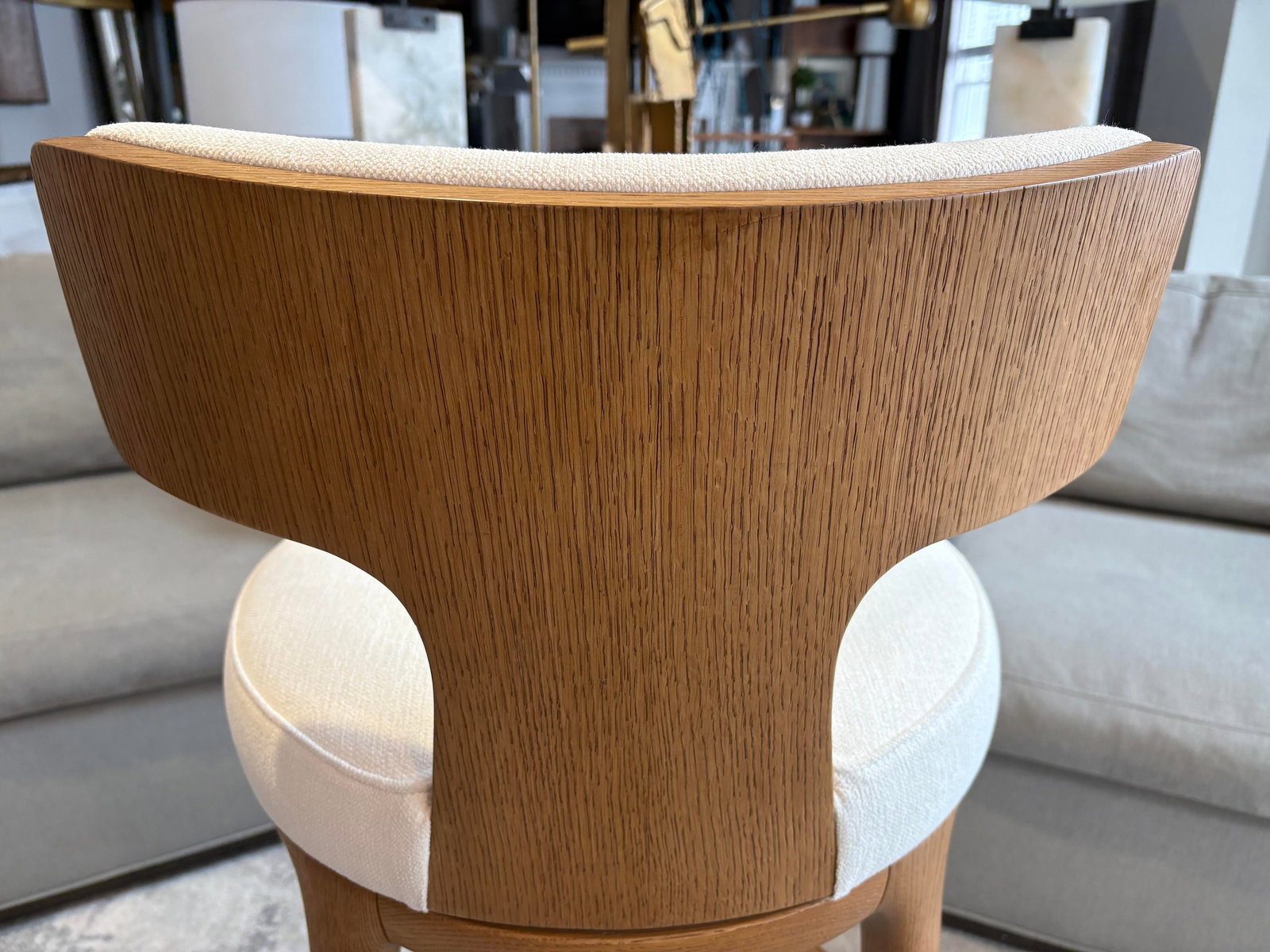 Rh Ligné High Back Swivel Bar Stool "” Single - 7