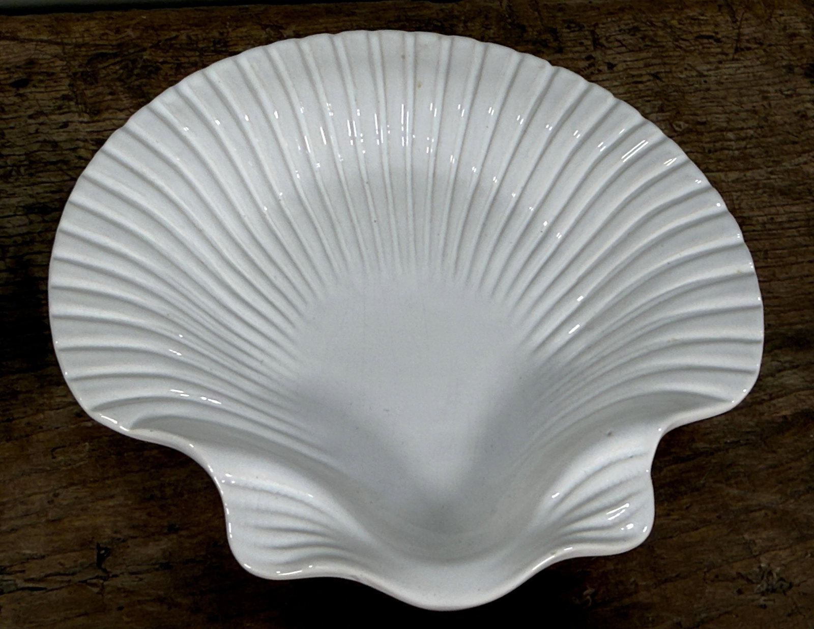 Williams Sonoma Portugal White Ceramic Scallop Shell Plates - Set of 4 - 5