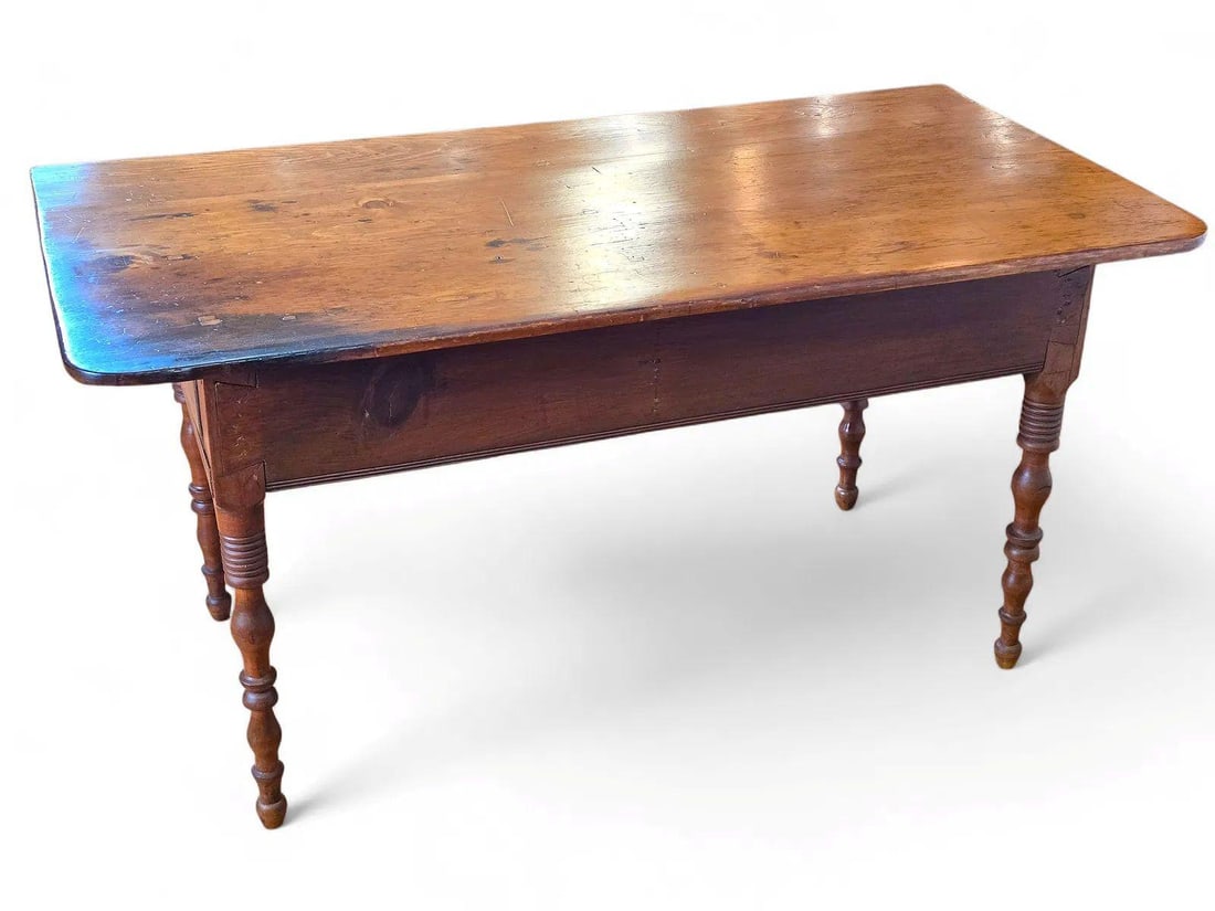 Mid 19th Century French Provincial Louis Philippe Period Fruitwood Drop-Leaf Table - 4