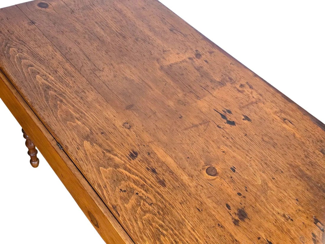 Mid 19th Century French Provincial Louis Philippe Period Fruitwood Drop-Leaf Table - 5