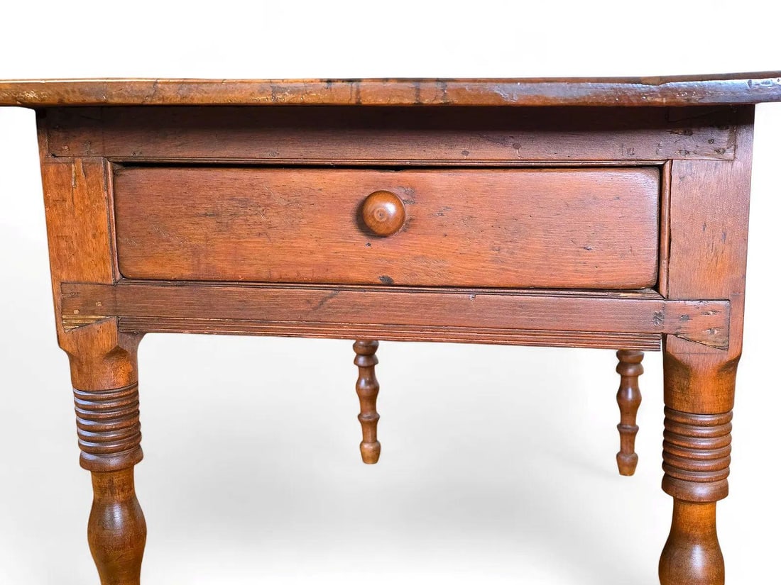 Mid 19th Century French Provincial Louis Philippe Period Fruitwood Drop-Leaf Table - 7