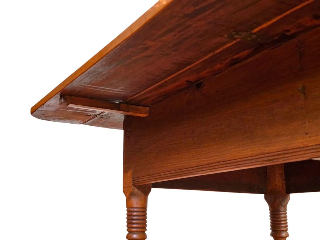 Mid 19th Century French Provincial Louis Philippe Period Fruitwood Drop-Leaf Table - 8