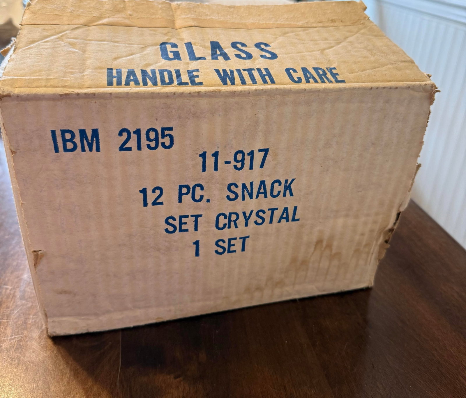 Mid 20th Century Indiana Glass Snack Plate Set - 24 Piece - 6