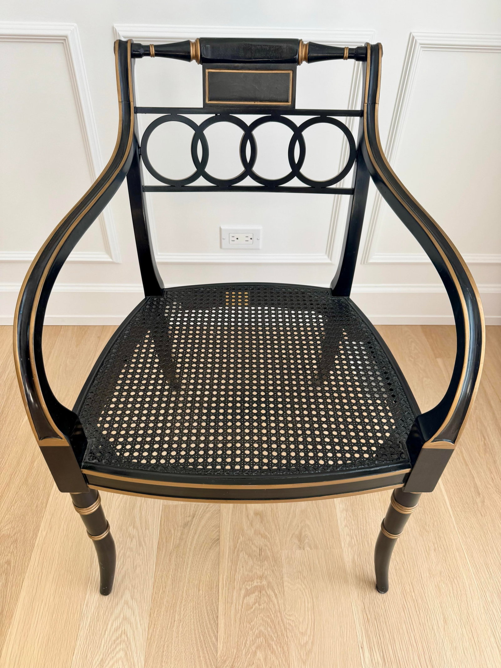 Set of 8 Baker "Governor Alston" Historic Charleston Collection Armchairs - 2