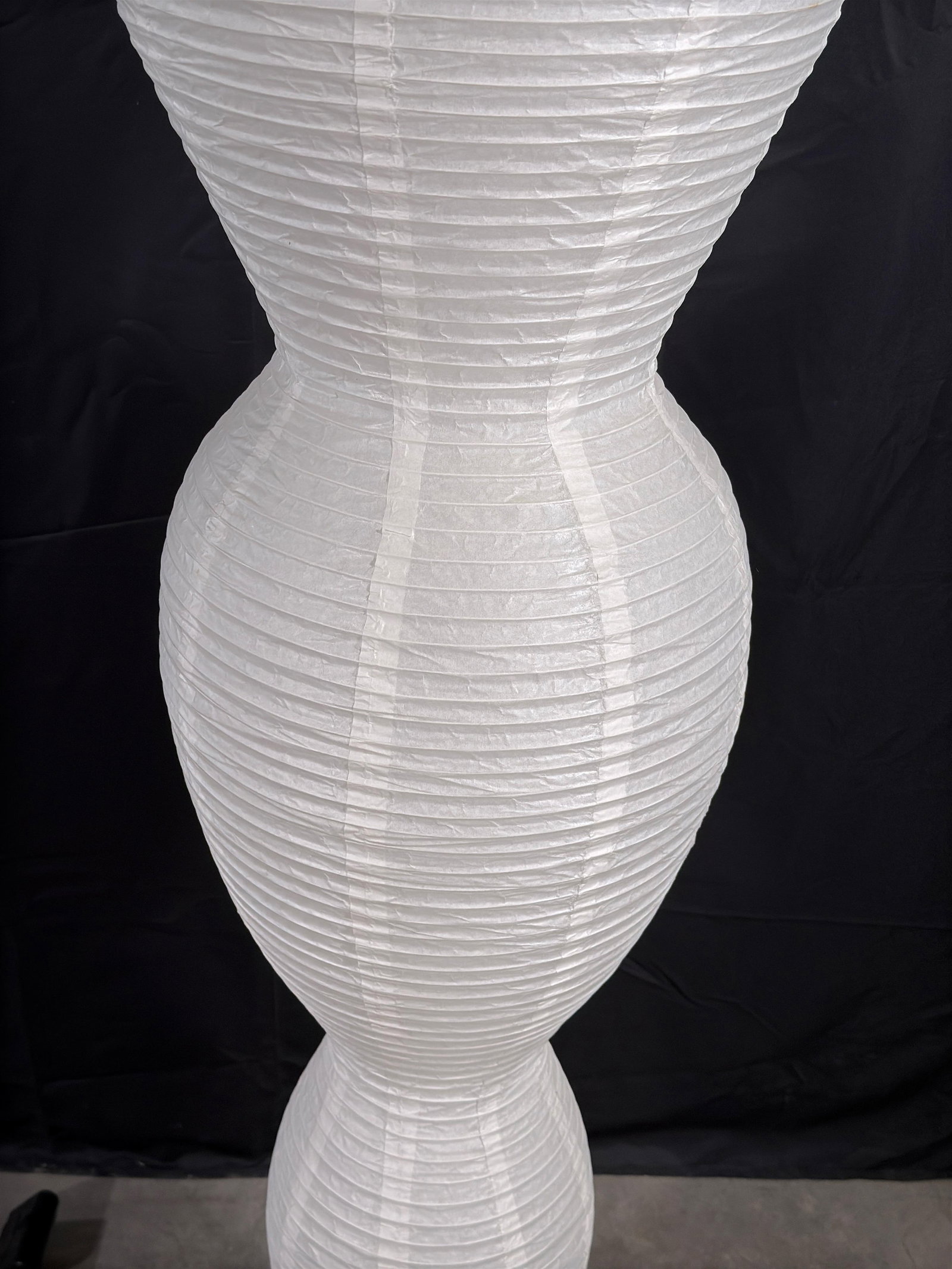 Vintage Ikea Figurative Paper Lantern Floor Lamp in the Female Form - 5