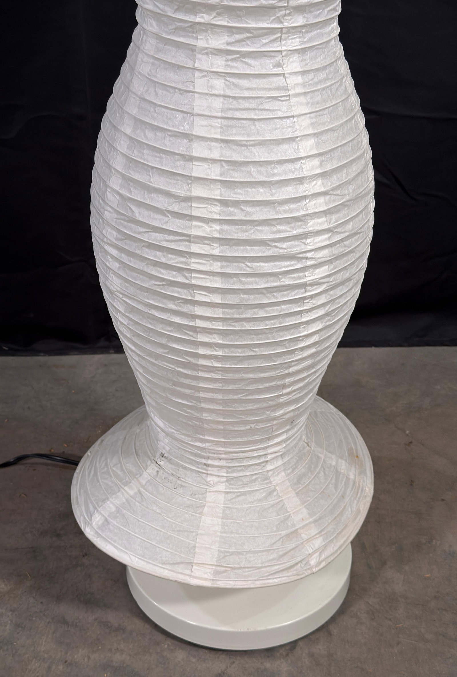 Vintage Ikea Figurative Paper Lantern Floor Lamp in the Female Form - 7