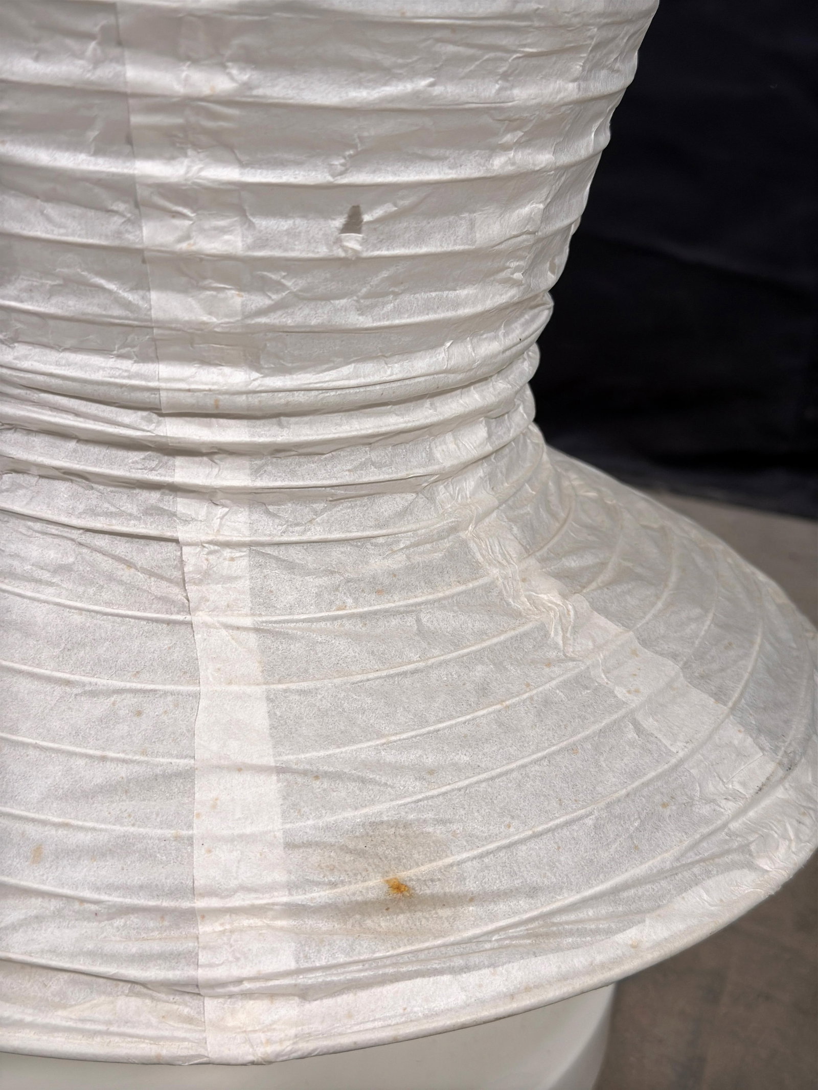 Vintage Ikea Figurative Paper Lantern Floor Lamp in the Female Form - 9