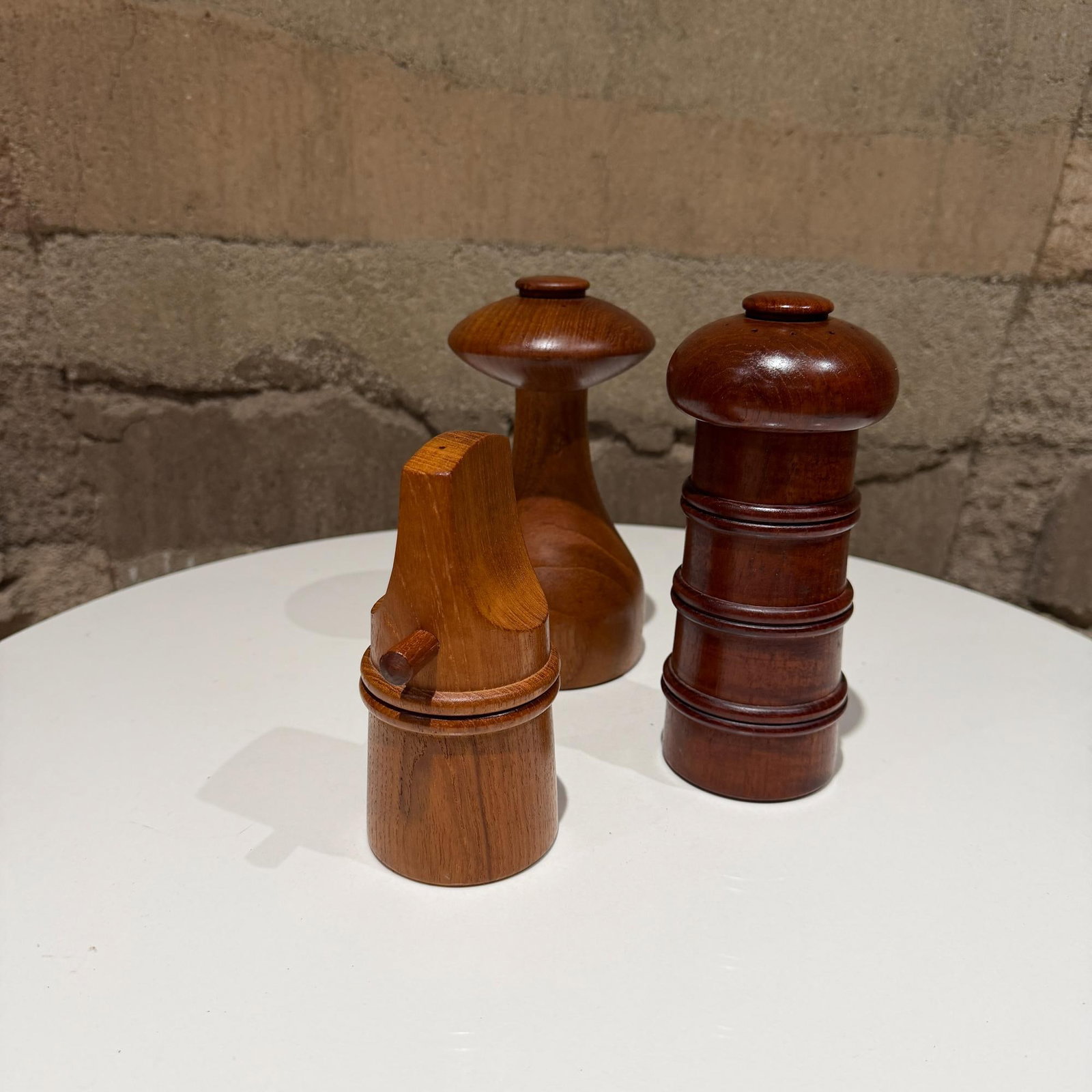 Set of There (3) Salt and Pepper Mill Designed by Jens Quistgaard for Dansk Designs. - 11